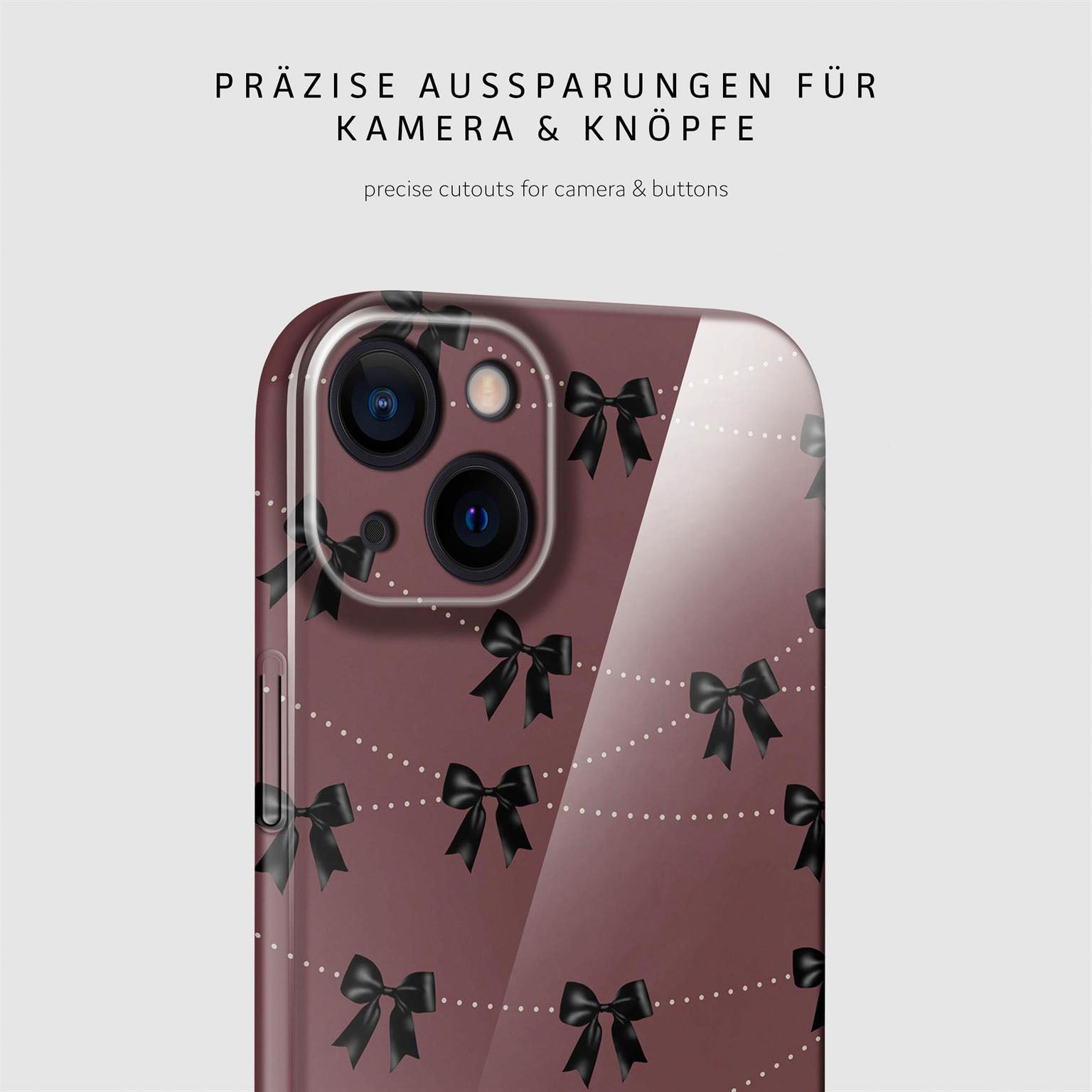 Splash Case für iPhone 14 in der Farbe Parisian Kiss (Rot)