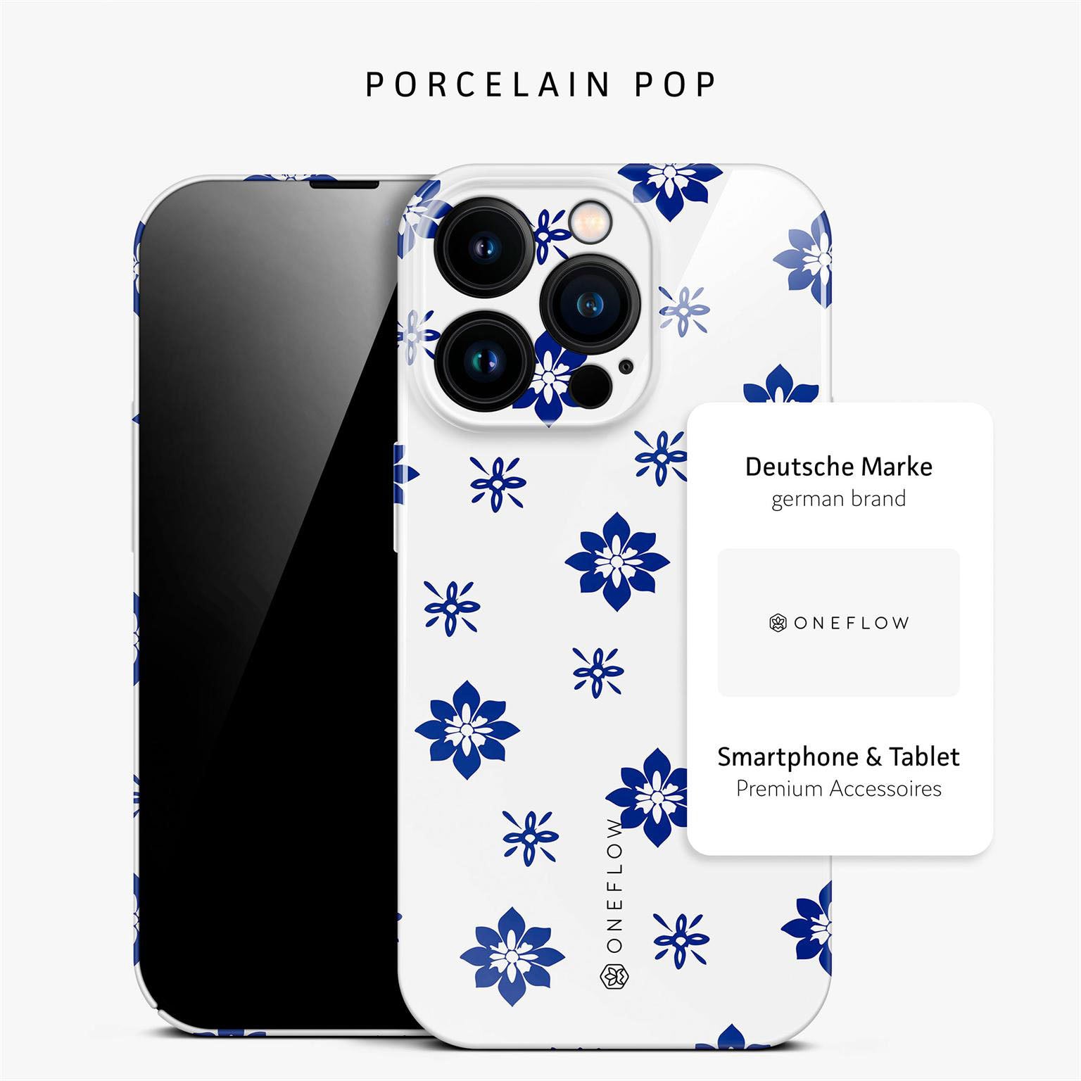 Splash Case für iPhone 14 Pro in der Farbe Porcelain Pop (Weiß)