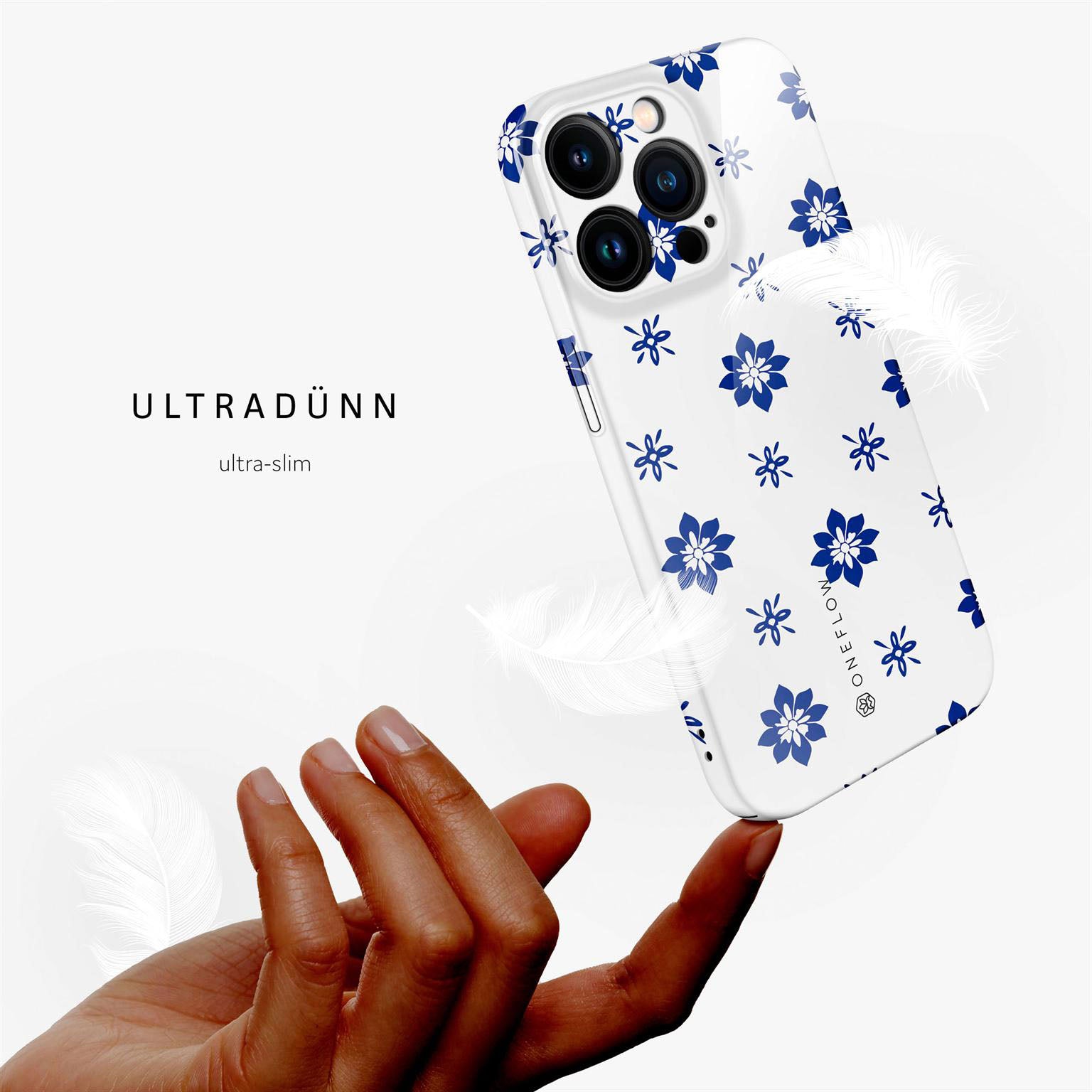 Splash Case für iPhone 14 Pro in der Farbe Porcelain Pop (Weiß)