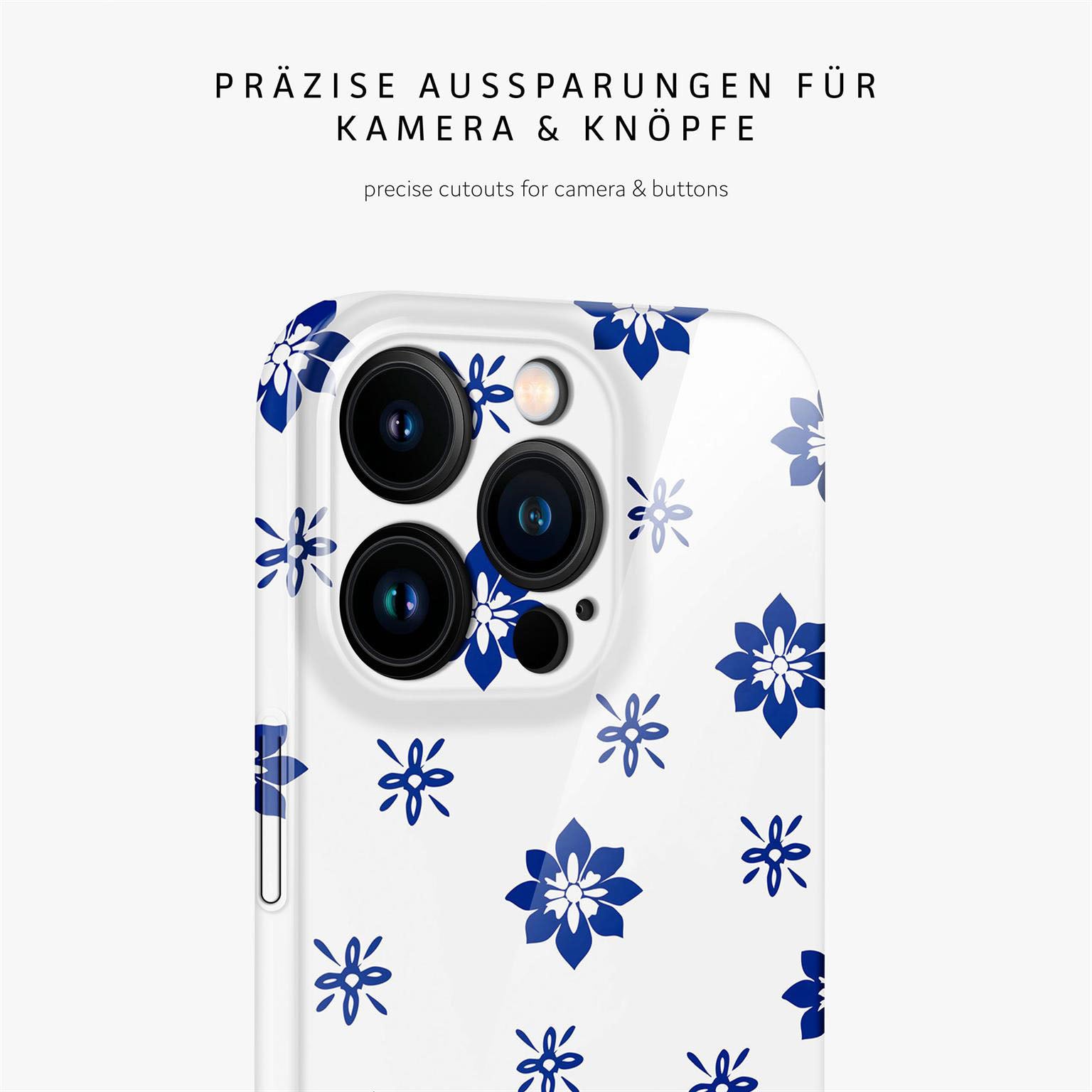 Splash Case für iPhone 14 Pro in der Farbe Porcelain Pop (Weiß)