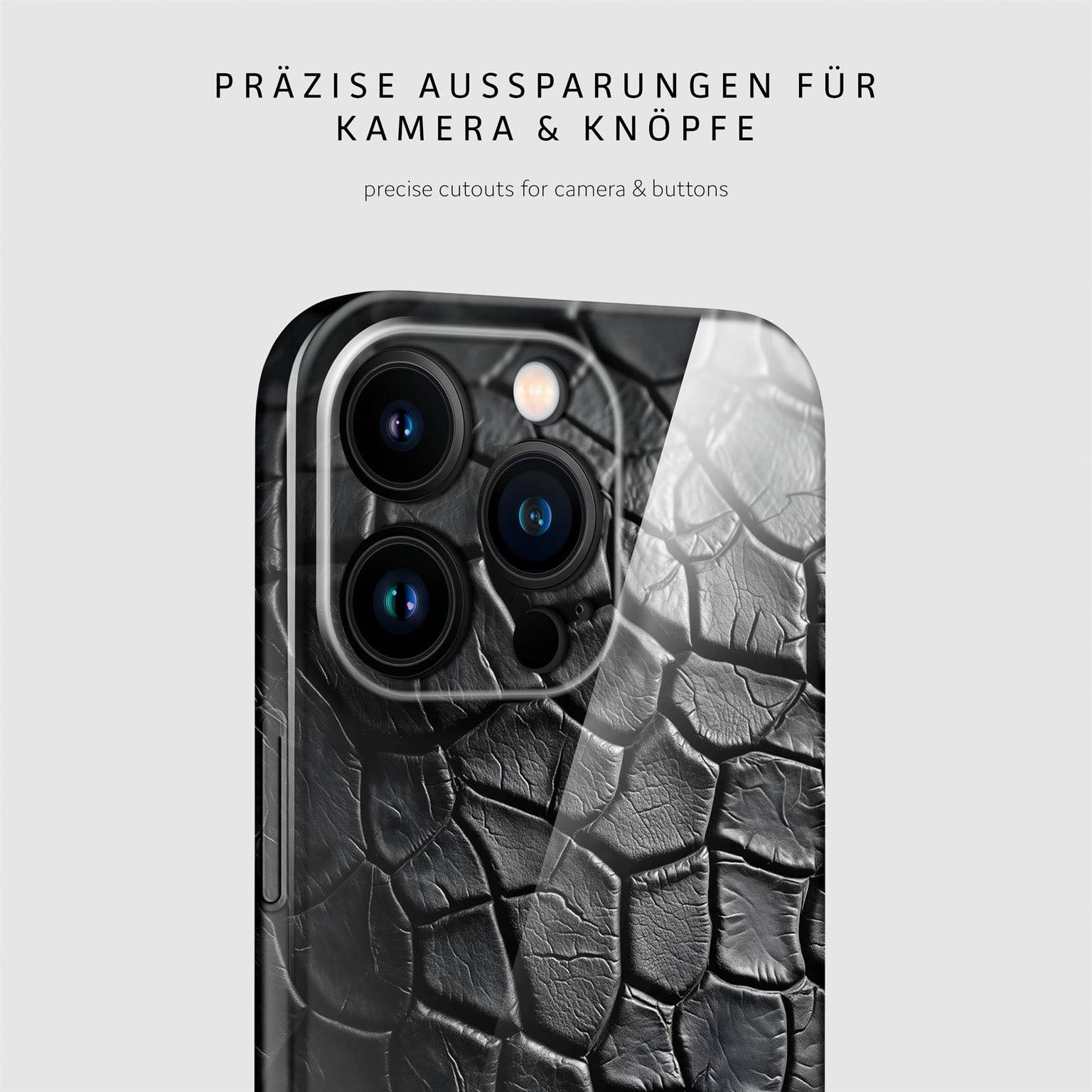 Wild Cover für iPhone 14 Pro in der Farbe Luxury Croco (Schwarz)