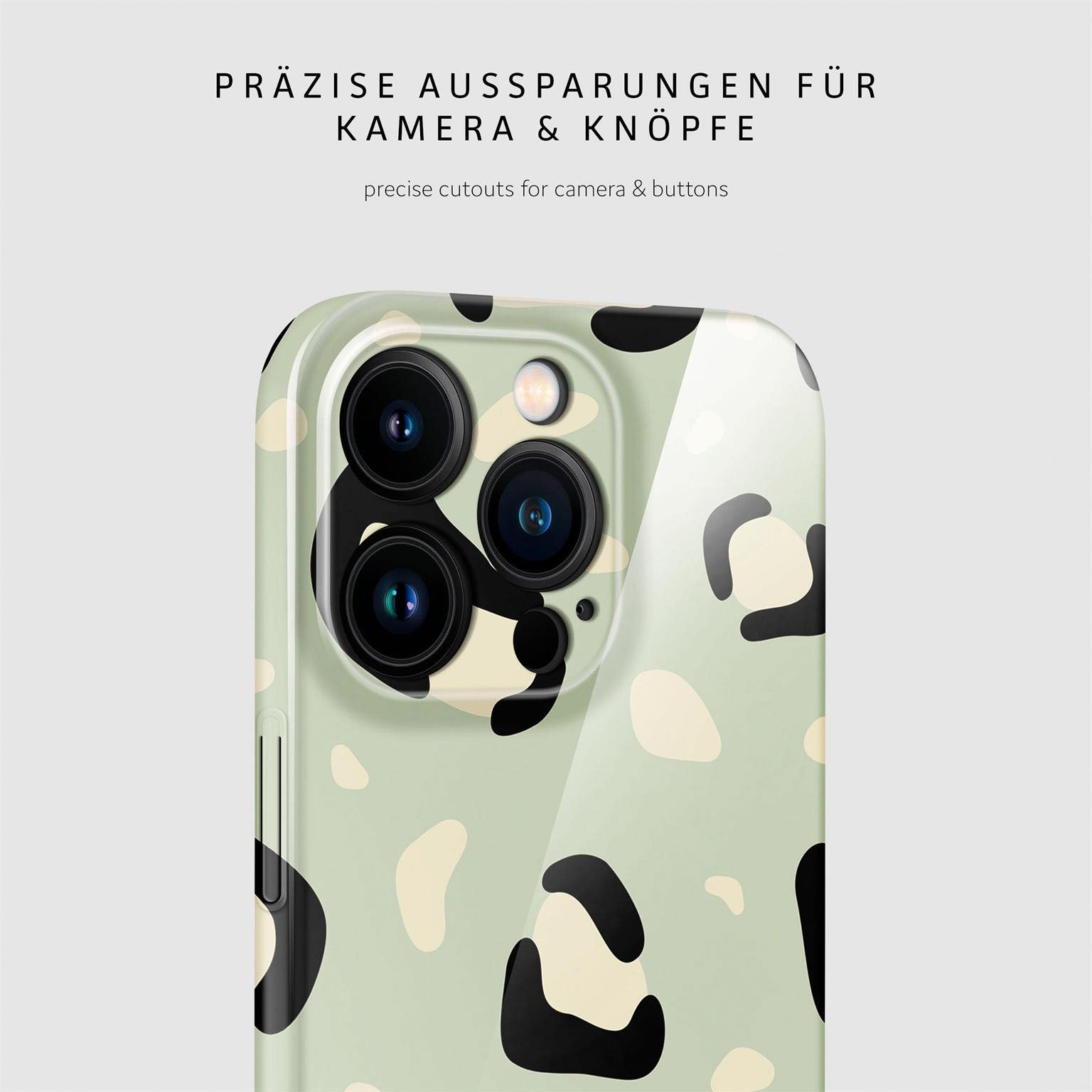 Splash Case für iPhone 14 Pro in der Farbe Wild Side (Grün)
