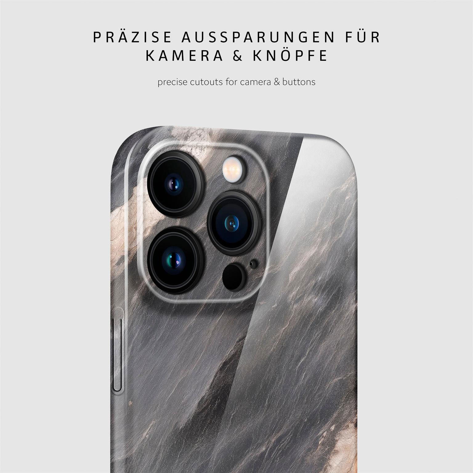 Bliss Cover für iPhone 14 Pro in der Farbe Slate Horizon (Grau)