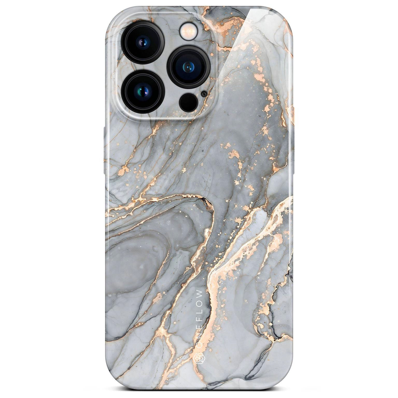 Bliss Cover für iPhone 14 Pro in der Farbe Soft Granite (Grau)