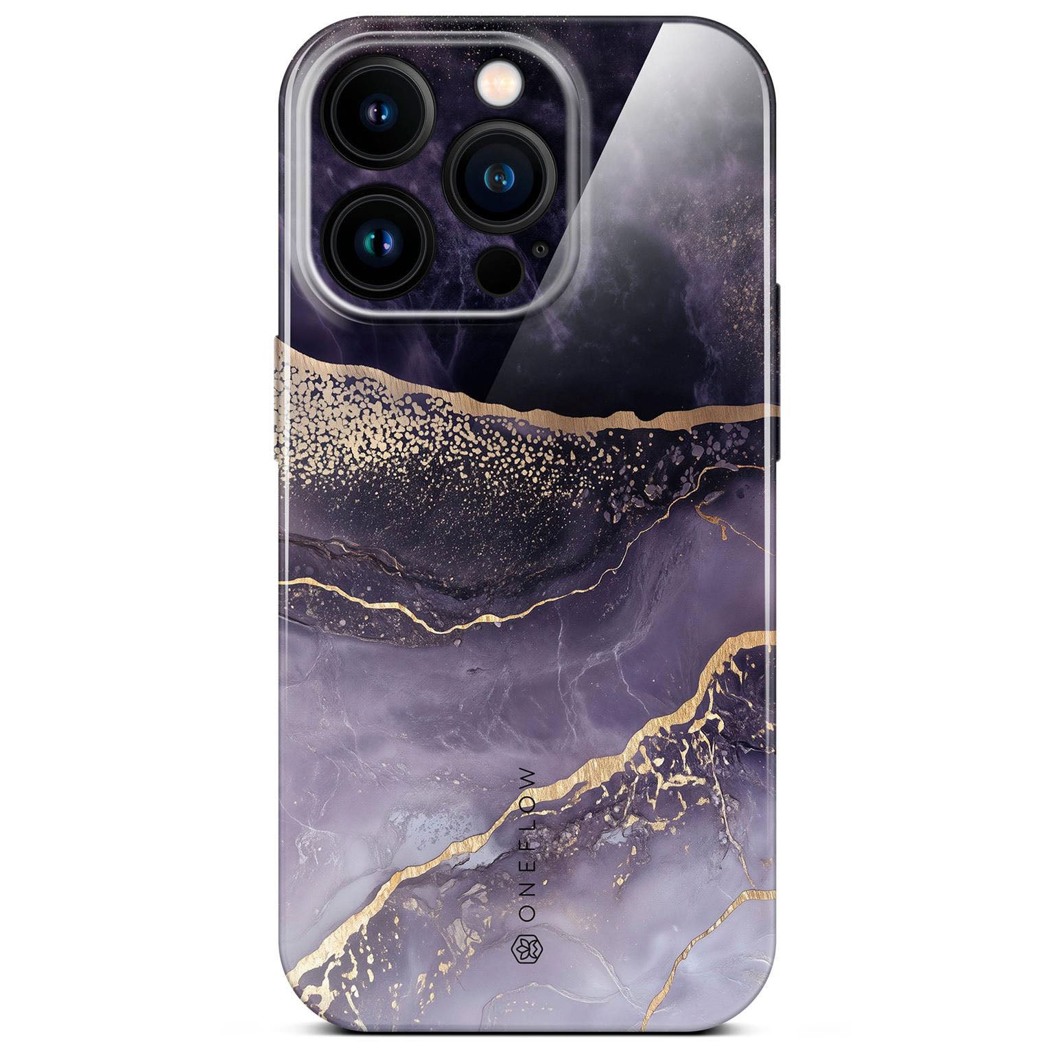 Bliss Cover für iPhone 14 Pro in der Farbe Twilight Glow (Lila / Violett)