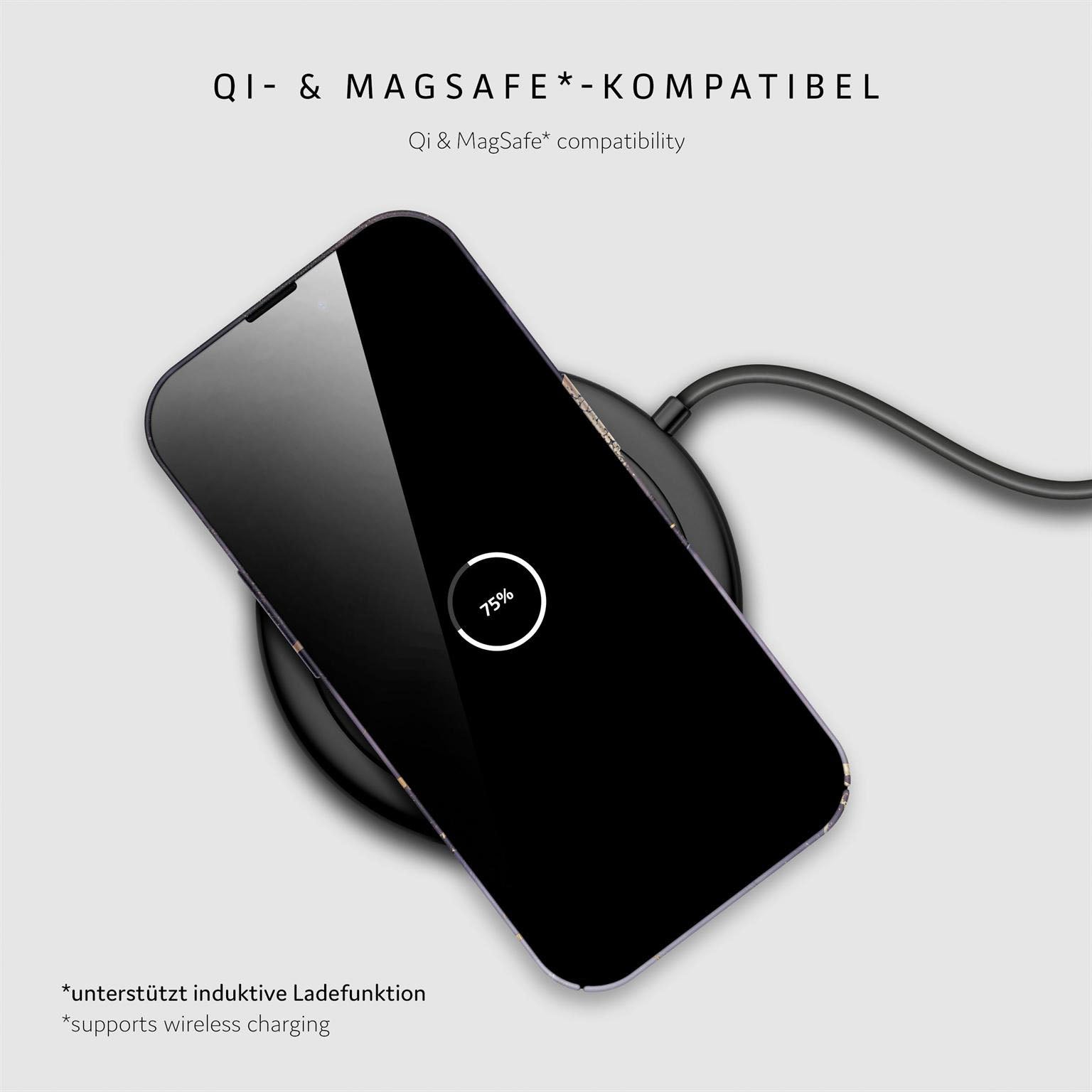 Bliss Cover für iPhone 14 Pro in der Farbe Twilight Glow (Lila / Violett)