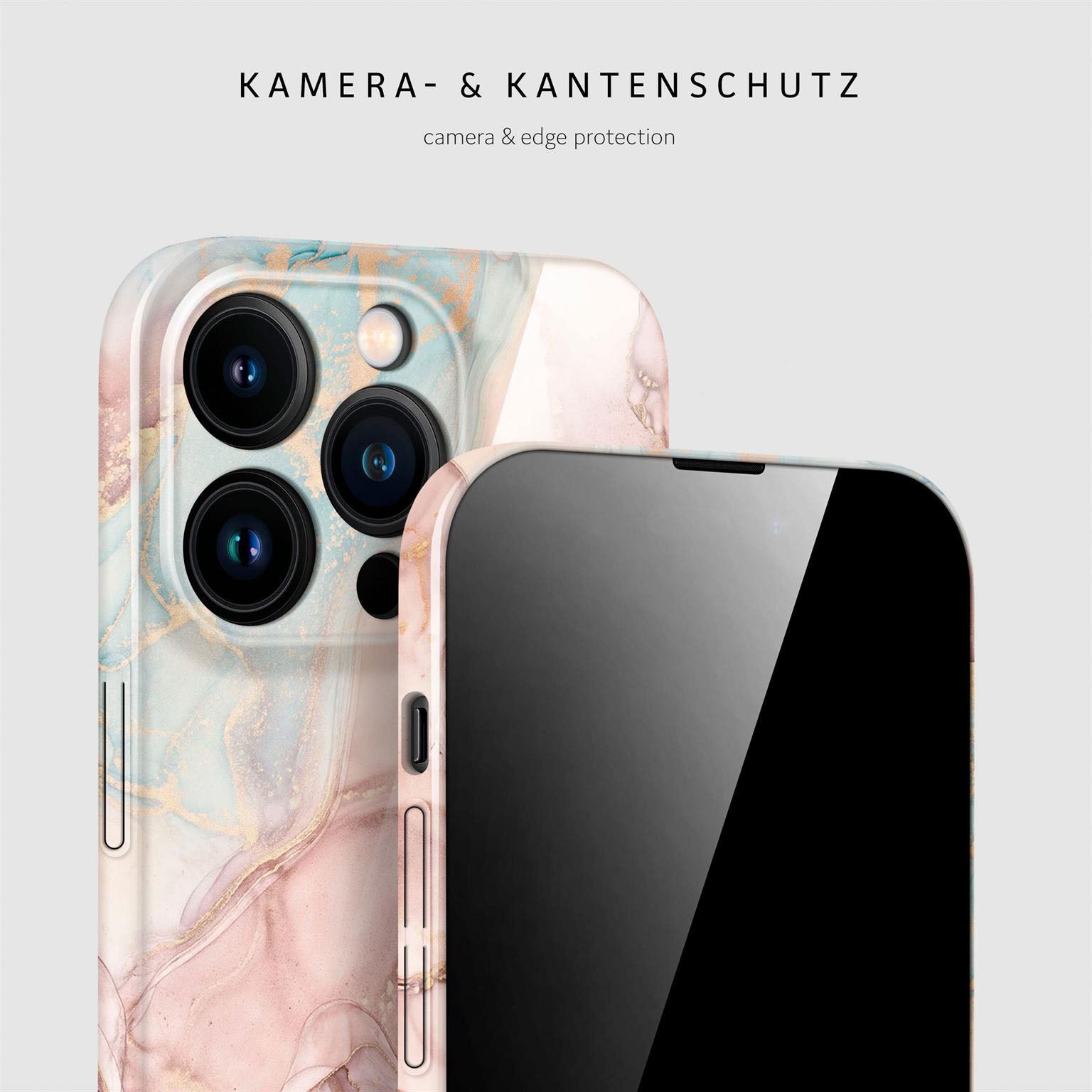Bliss Cover für iPhone 14 Pro in der Farbe Rose Serenity (Rosa / Pink)