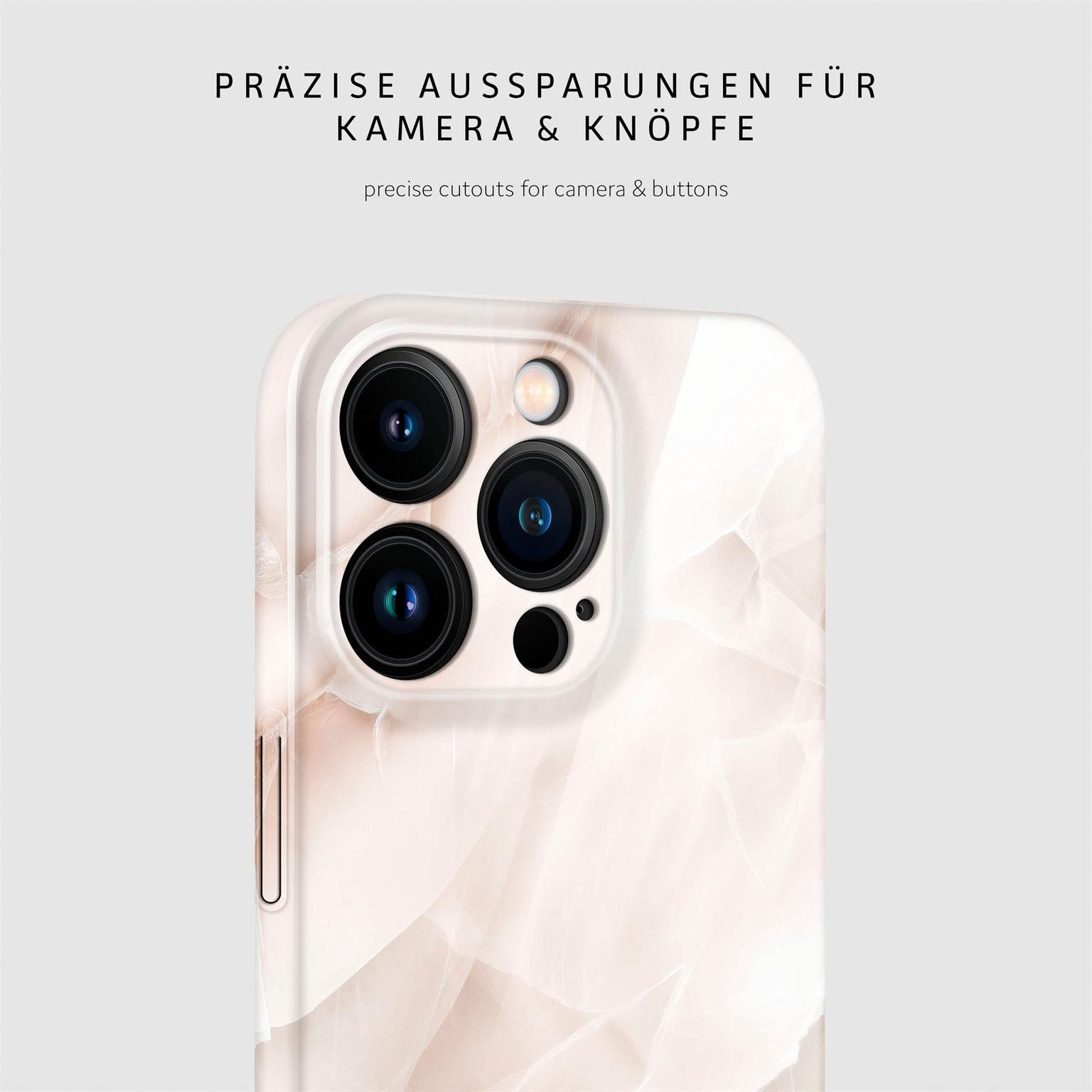 Bliss Cover für iPhone 14 Pro in der Farbe Soft Blush (Braun / Beige)