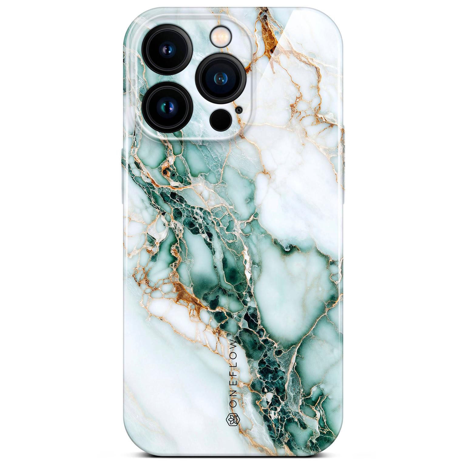 Bliss Cover für iPhone 14 Pro in der Farbe Jade Cascade (Grün)