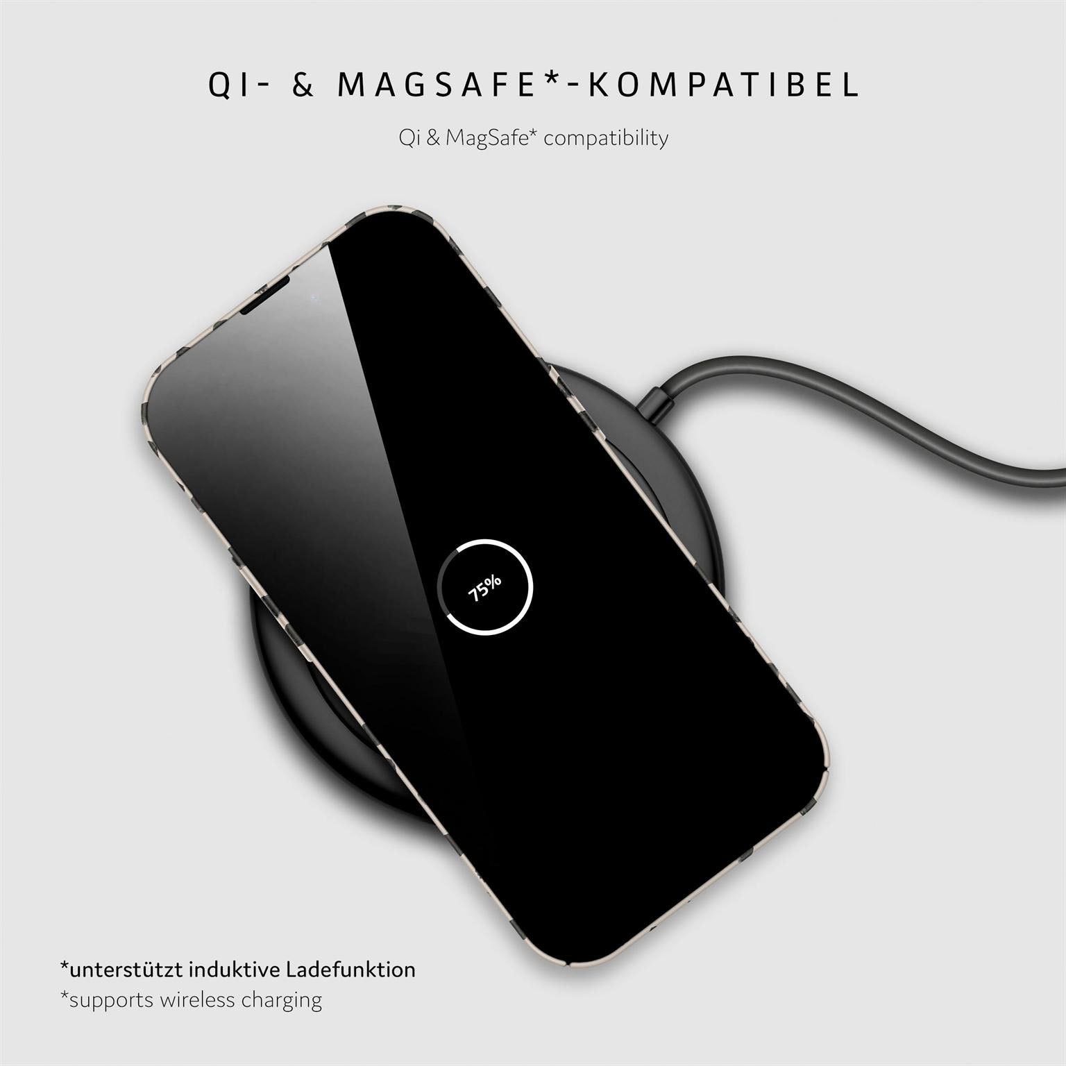 Splash Case für iPhone 14 Pro in der Farbe Cookies & Cream (Braun / Beige)