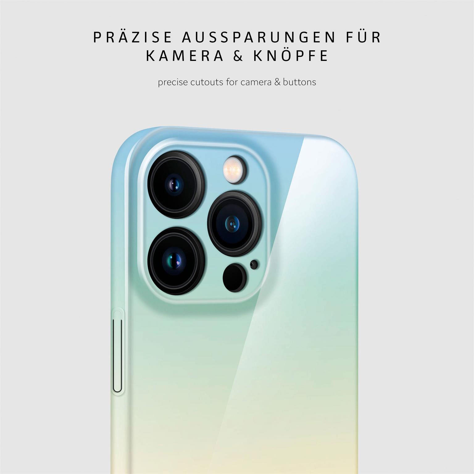 Splash Case für iPhone 14 Pro in der Farbe Sunset Sorbet (Mehrfarbig (bunt))