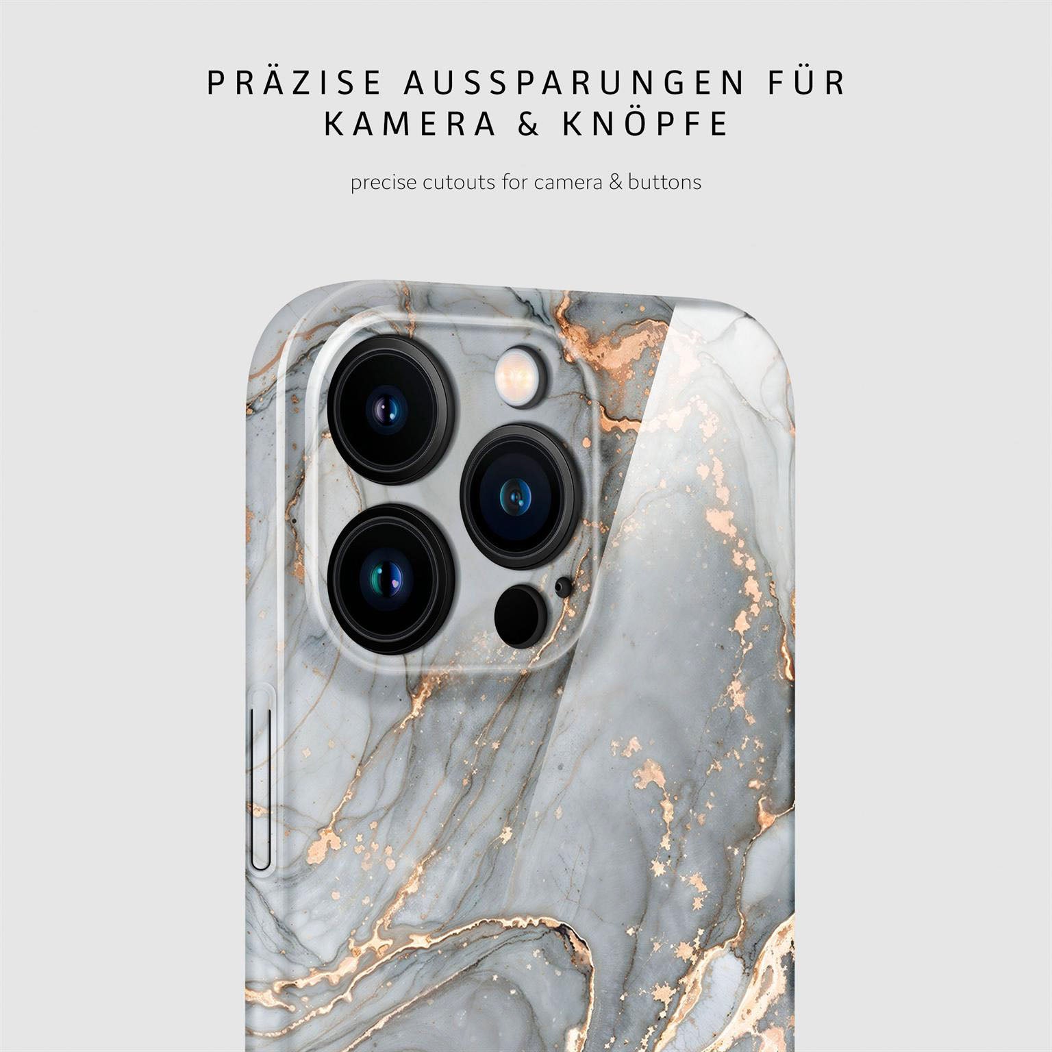 Bliss Cover für iPhone 14 Pro Max in der Farbe Soft Granite (Grau)