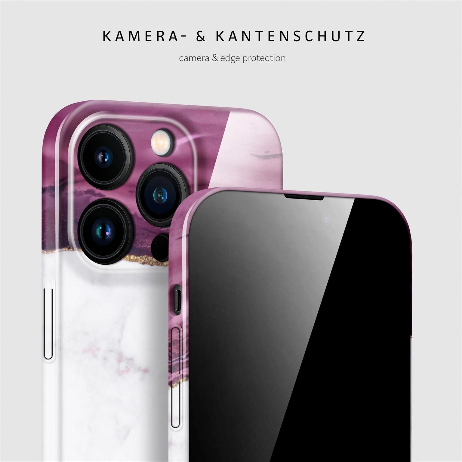 Bliss Cover für iPhone 14 Pro Max in der Farbe Velvet Kiss (Rosa / Pink)
