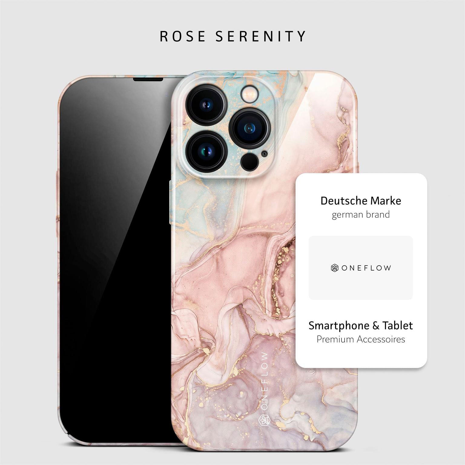 Bliss Cover für iPhone 14 Pro Max in der Farbe Rose Serenity (Rosa / Pink)
