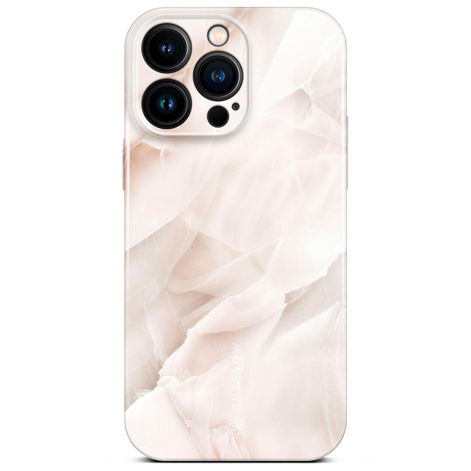 Bliss Cover für iPhone 14 Pro Max in der Farbe Soft Blush (Braun / Beige)