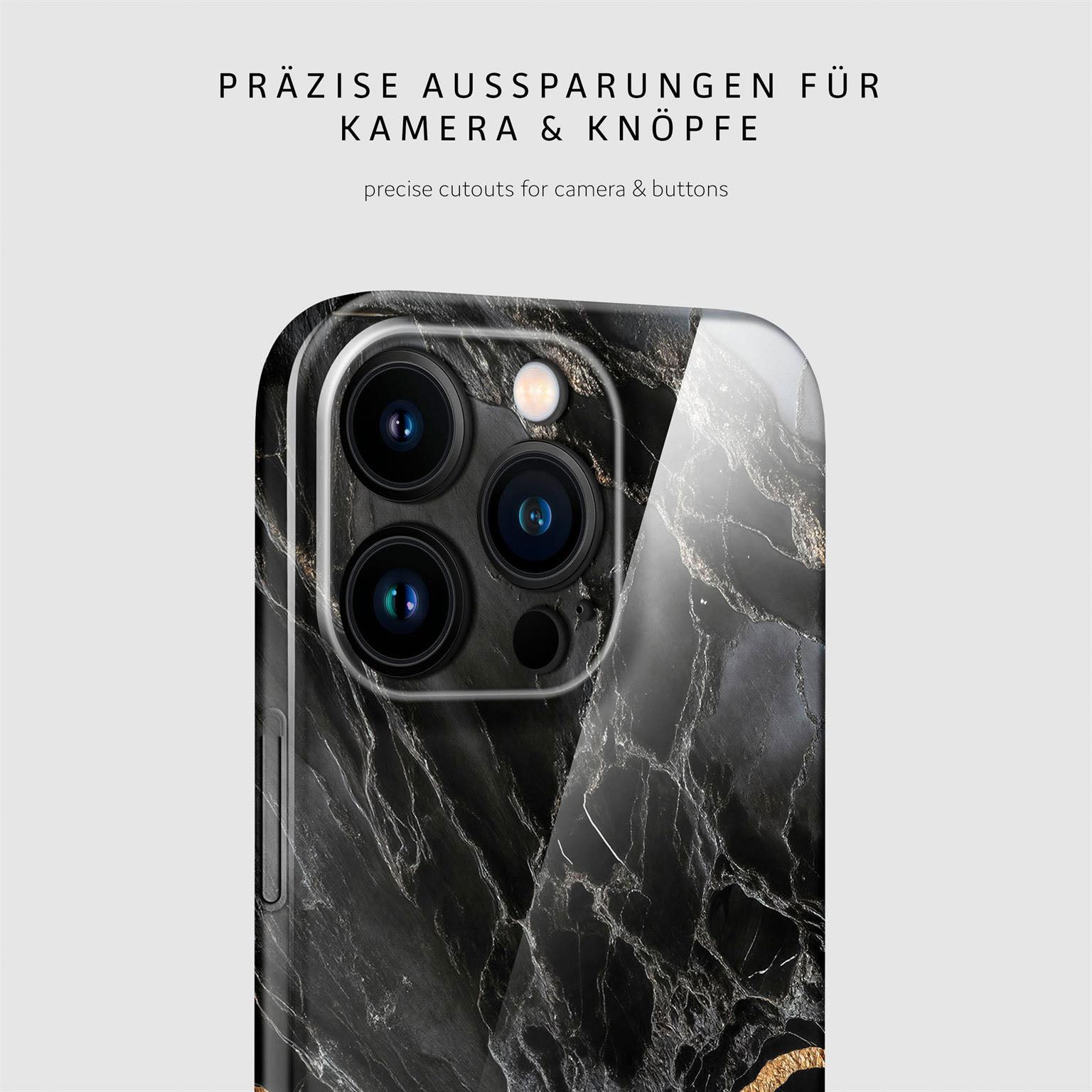 Bliss Cover für iPhone 14 Pro Max in der Farbe Black Mirage (Schwarz)