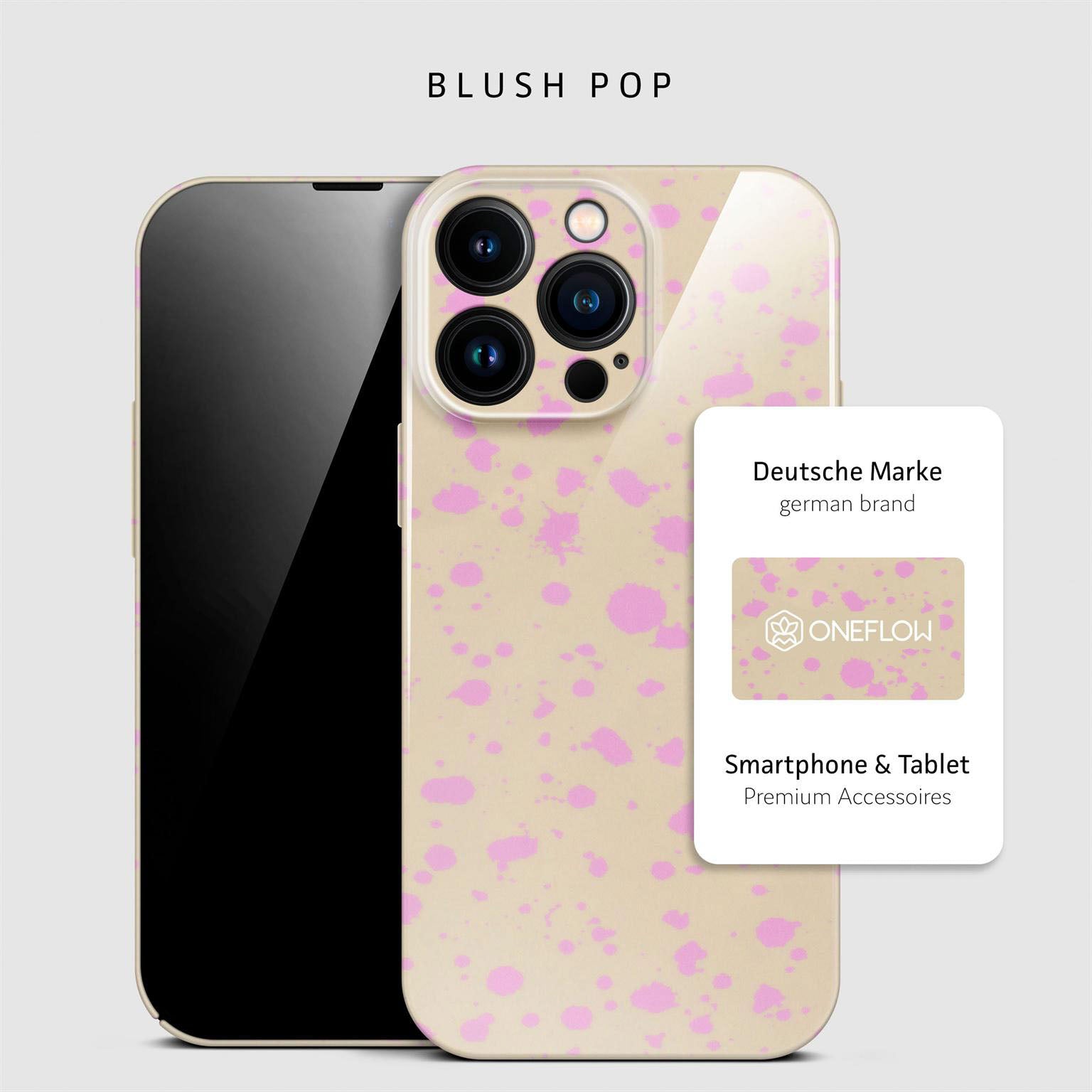 Splash Case für iPhone 14 Pro Max in der Farbe Blush Pop (Rosa / Pink)