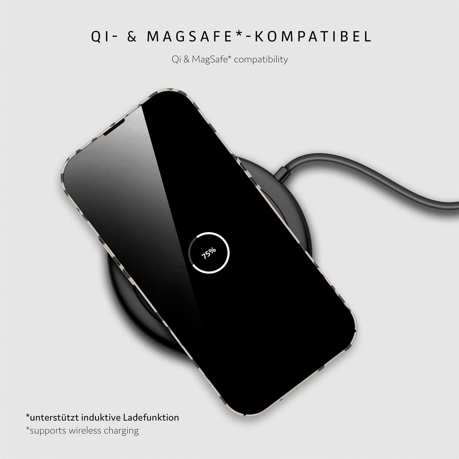 Splash Case für iPhone 14 Pro Max in der Farbe Cookies & Cream (Braun / Beige)
