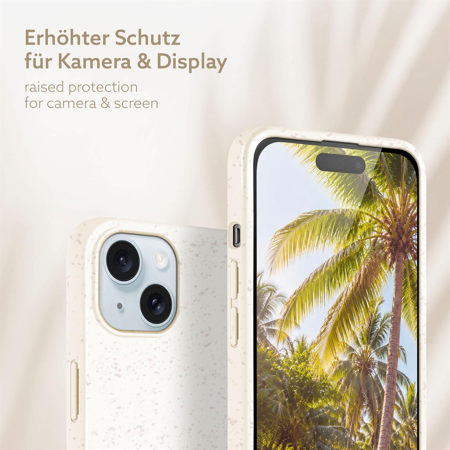 Sama Sama Case für iPhone 15 in der Farbe NUSA (Weiß)