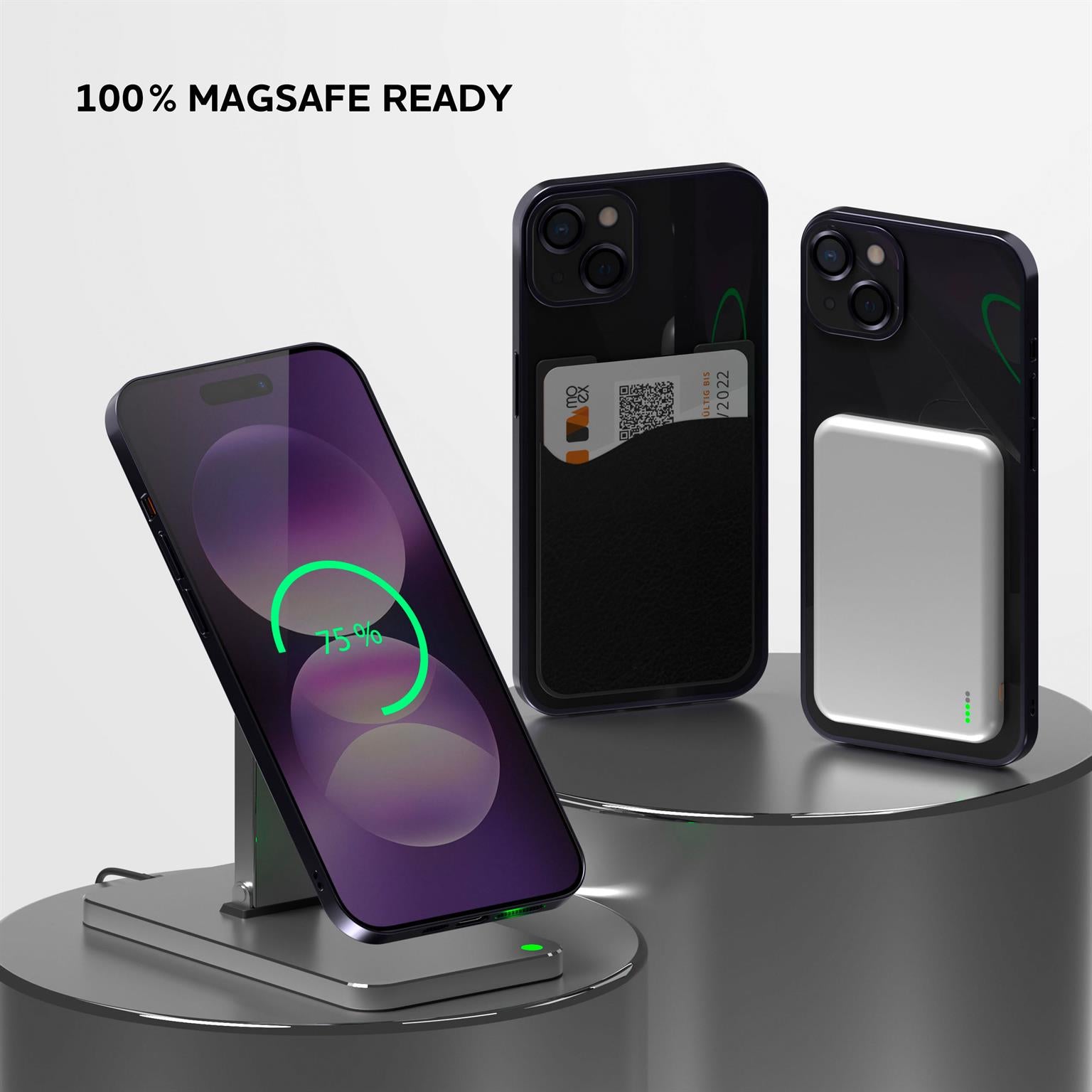 Aura Case für iPhone 15 in der Farbe Violet Whisper (Lila / Violett)