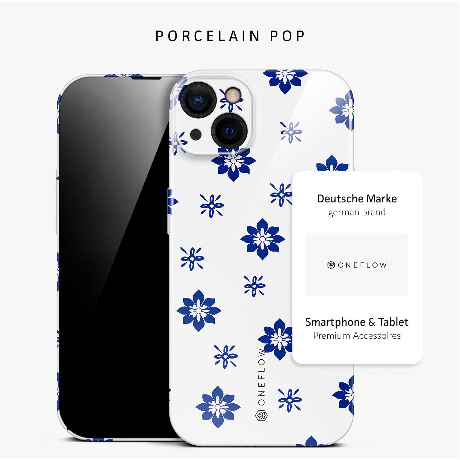Splash Case für iPhone 15 in der Farbe Porcelain Pop (Weiß)
