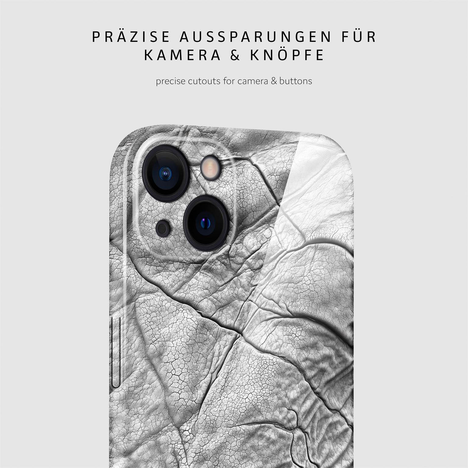 Wild Cover für iPhone 15 in der Farbe Mystic Elephant (Grau)