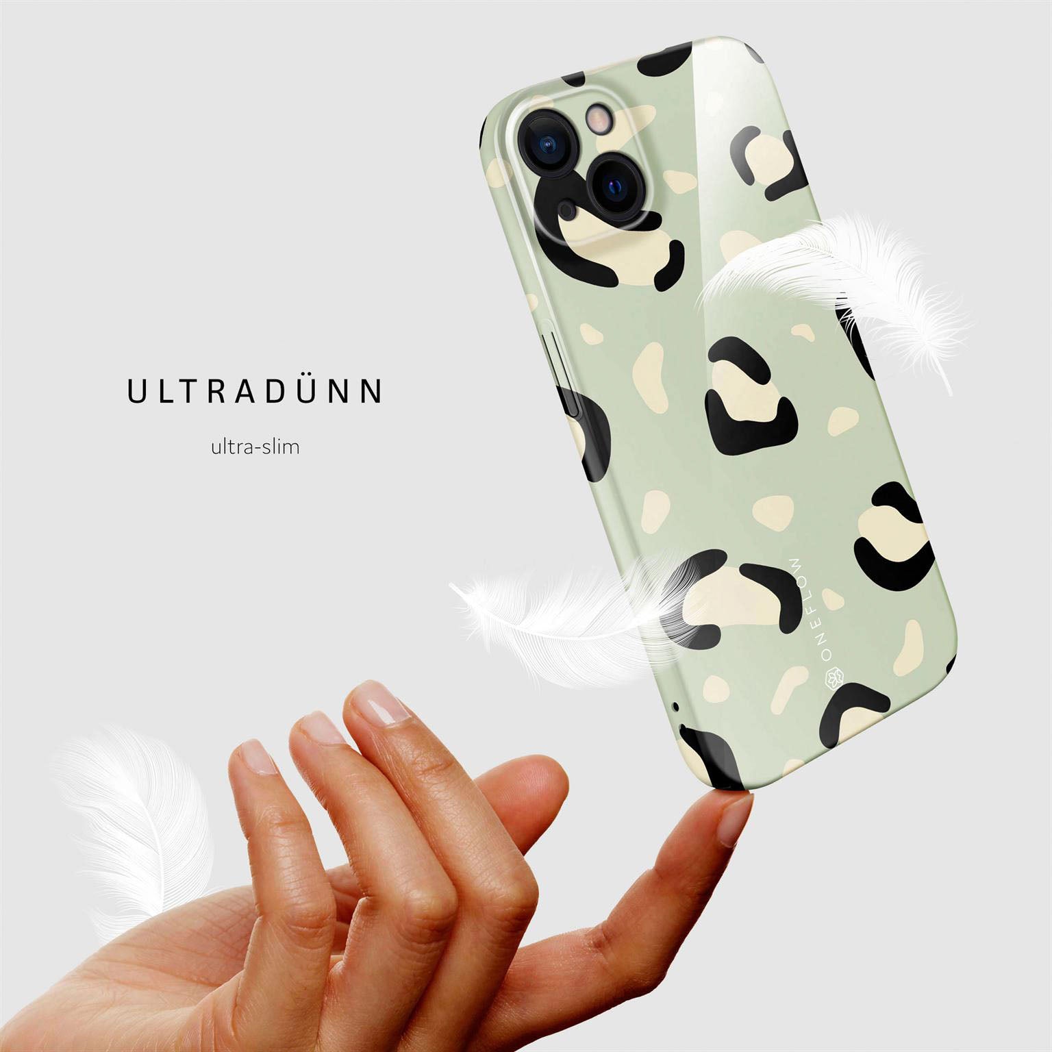Splash Case für iPhone 15 in der Farbe Wild Side (Grün)