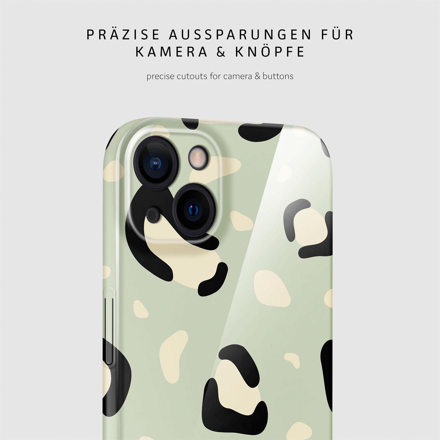 Splash Case für iPhone 15 in der Farbe Wild Side (Grün)