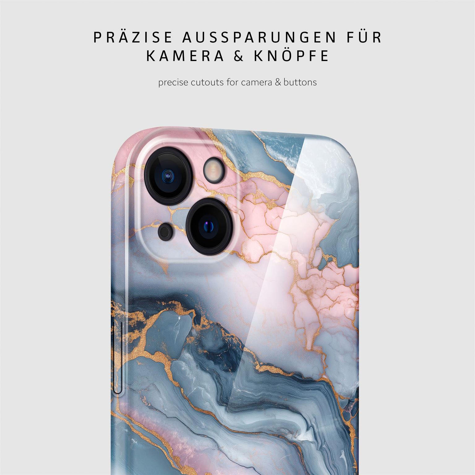 Bliss Cover für iPhone 15 in der Farbe Aurora Lagoon (Mehrfarbig (bunt))