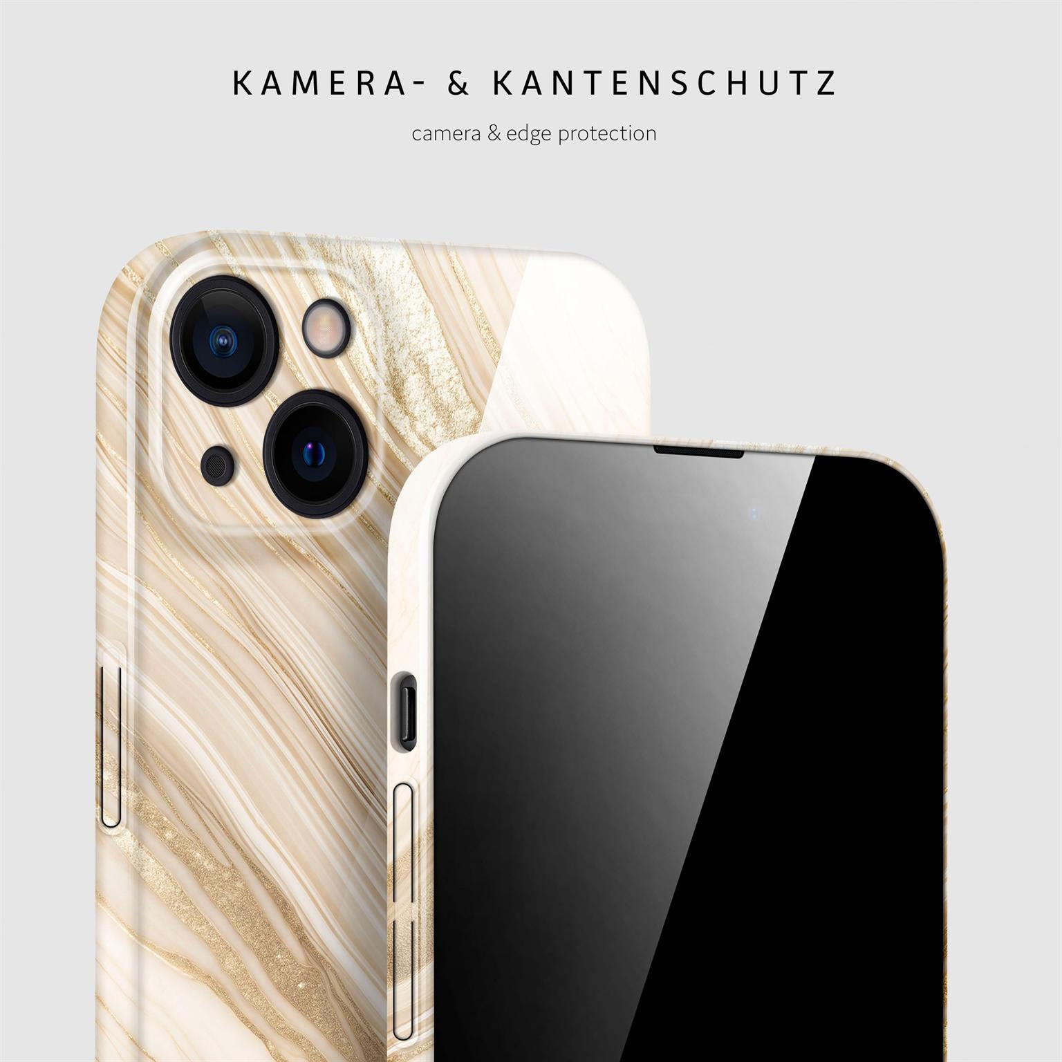 Bliss Cover für iPhone 15 in der Farbe Sand Dune (Braun / Beige)