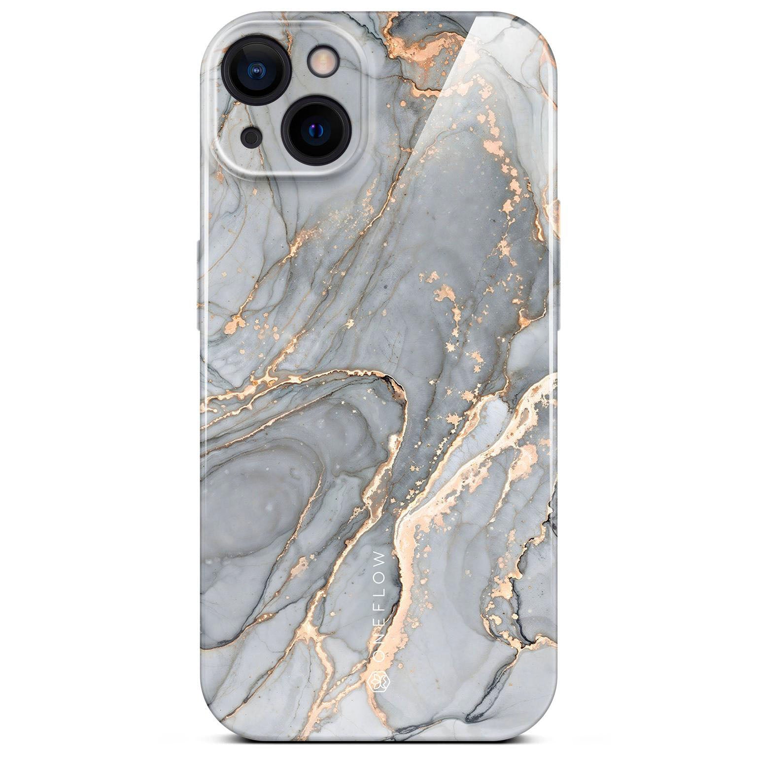 Bliss Cover für iPhone 15 in der Farbe Soft Granite (Grau)