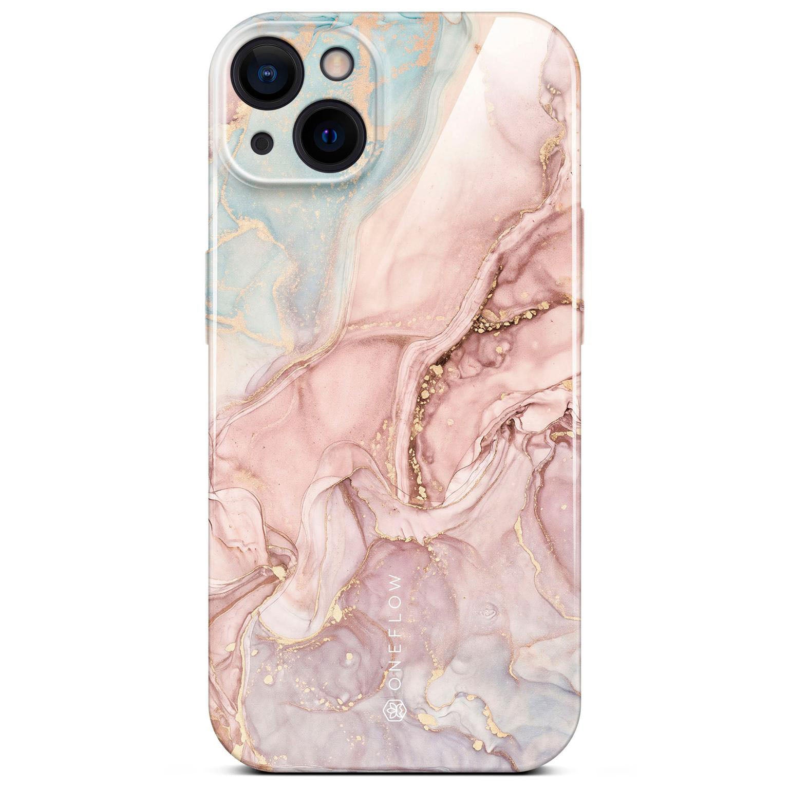 Bliss Cover für iPhone 15 in der Farbe Rose Serenity (Rosa / Pink)