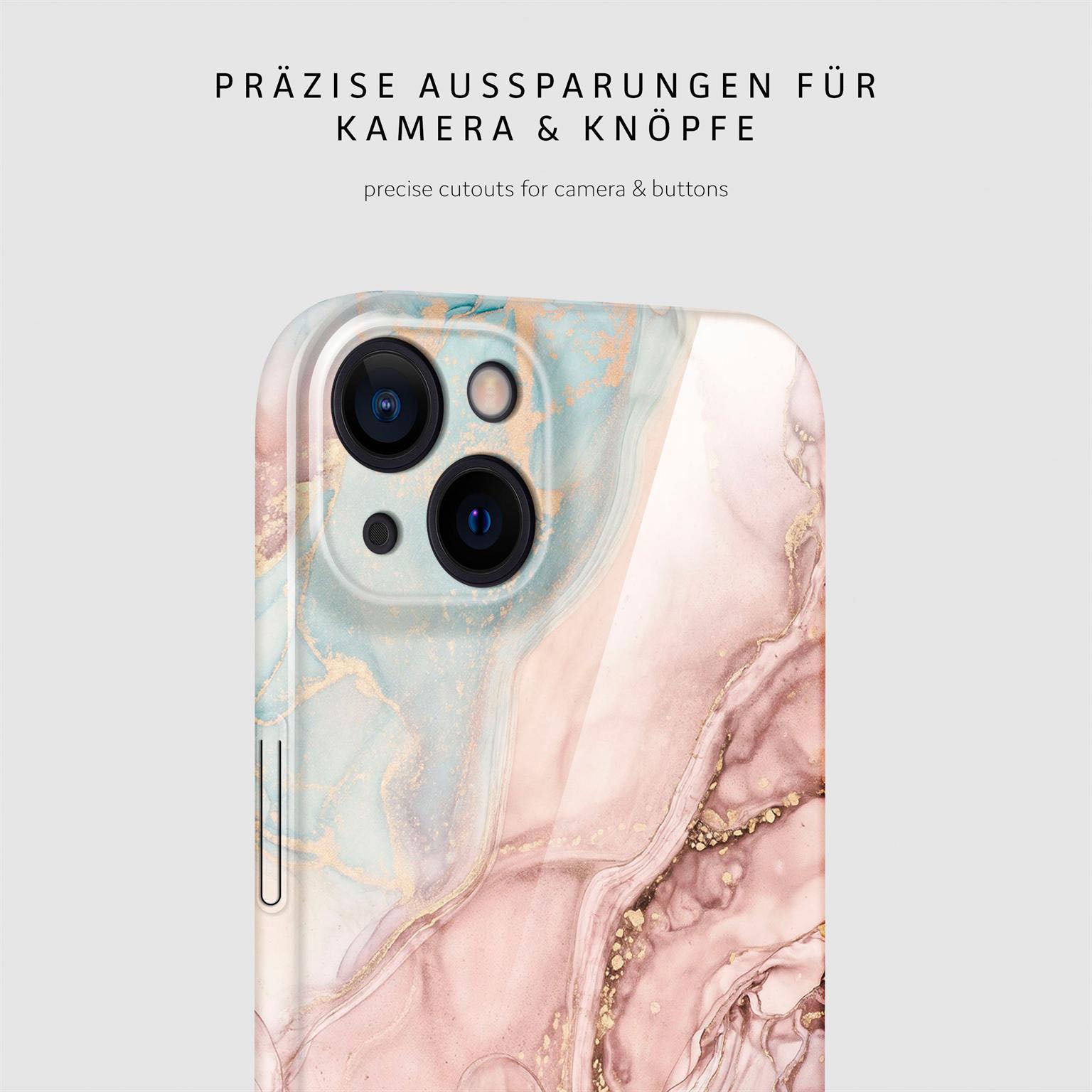 Bliss Cover für iPhone 15 in der Farbe Rose Serenity (Rosa / Pink)