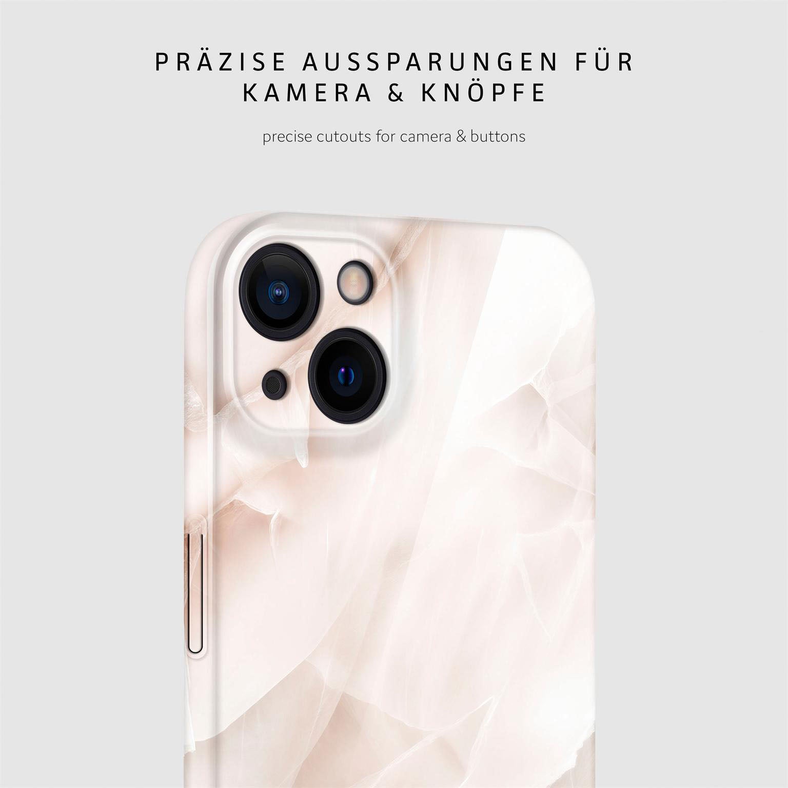 Bliss Cover für iPhone 15 in der Farbe Soft Blush (Braun / Beige)