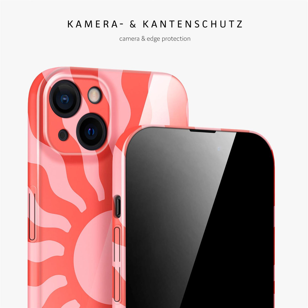 Splash Case für iPhone 15 in der Farbe Hot Aura (Rosa / Pink)