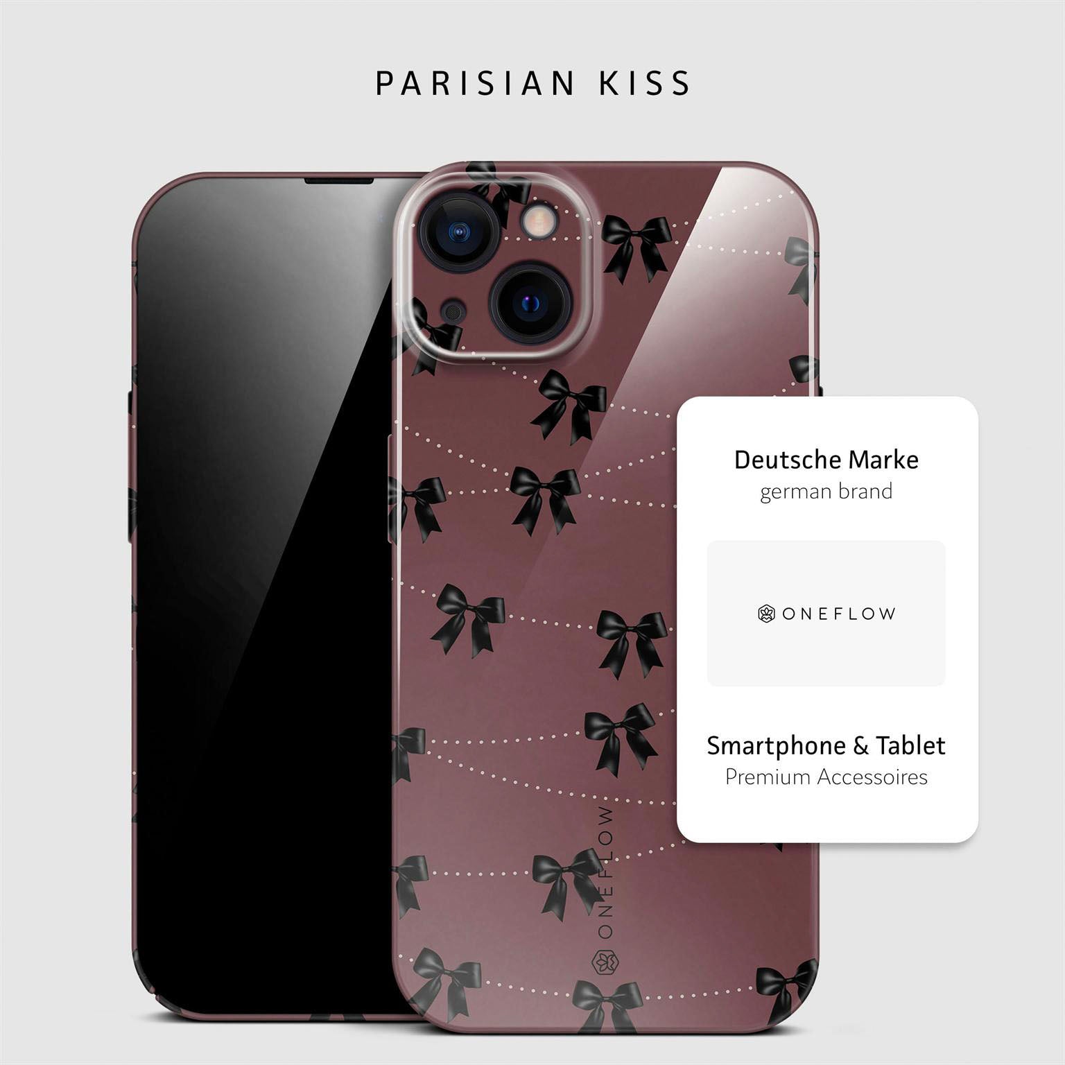 Splash Case für iPhone 15 in der Farbe Parisian Kiss (Rot)