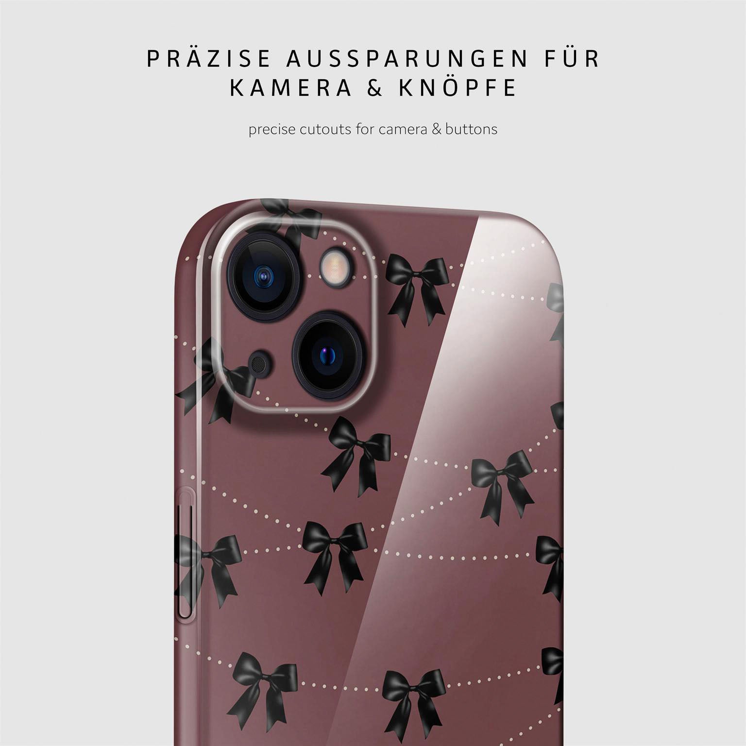Splash Case für iPhone 15 in der Farbe Parisian Kiss (Rot)