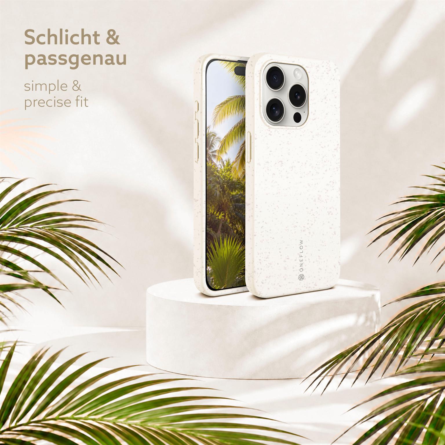 Sama Sama Case für iPhone 15 Pro in der Farbe NUSA (Weiß)