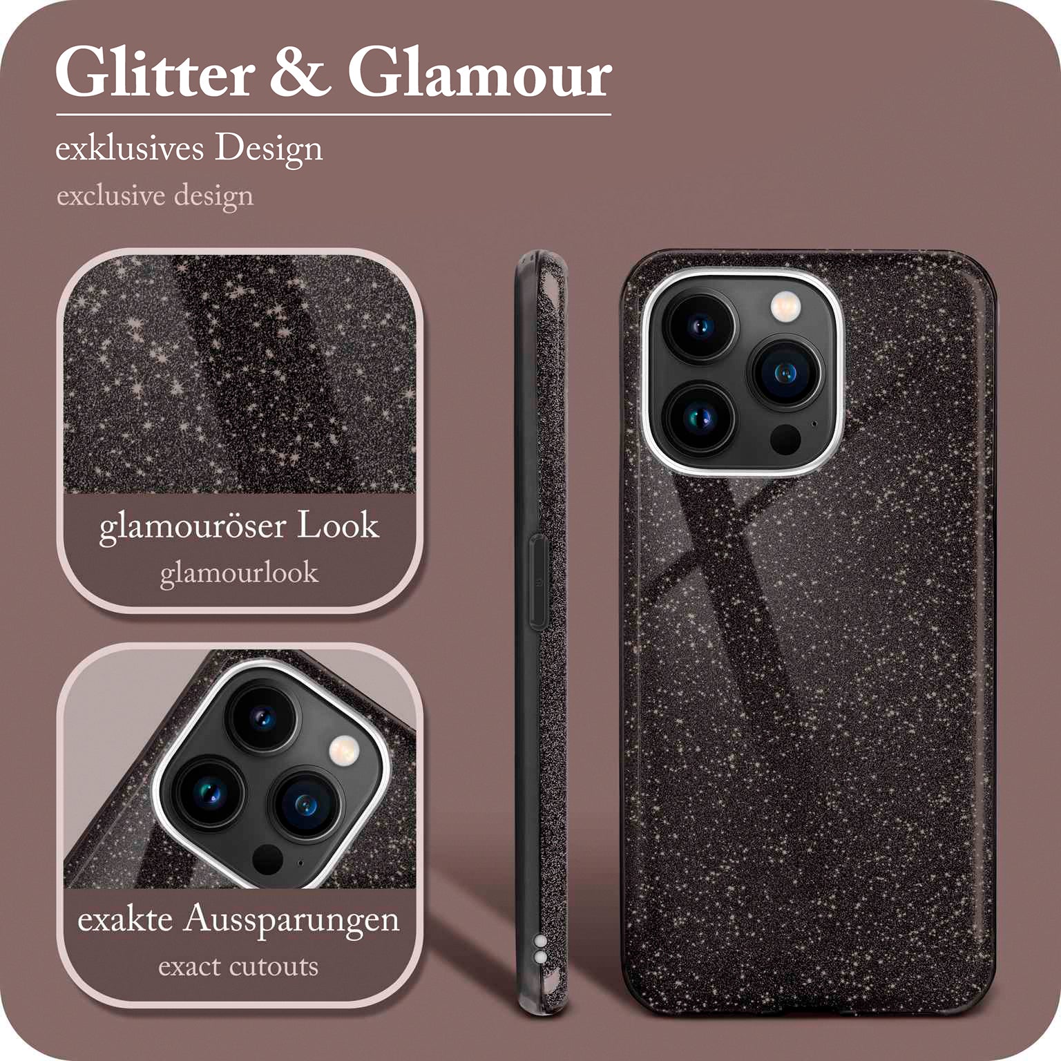 Glitter Case für iPhone 15 Pro
