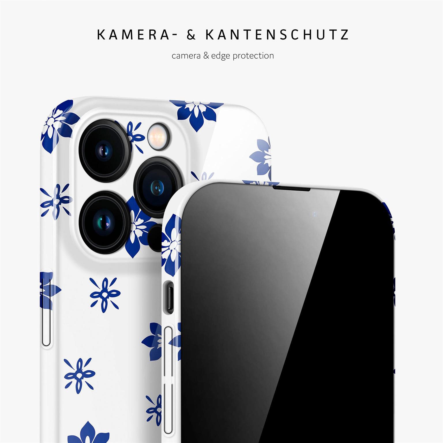 Splash Case für iPhone 15 Pro in der Farbe Porcelain Pop (Weiß)