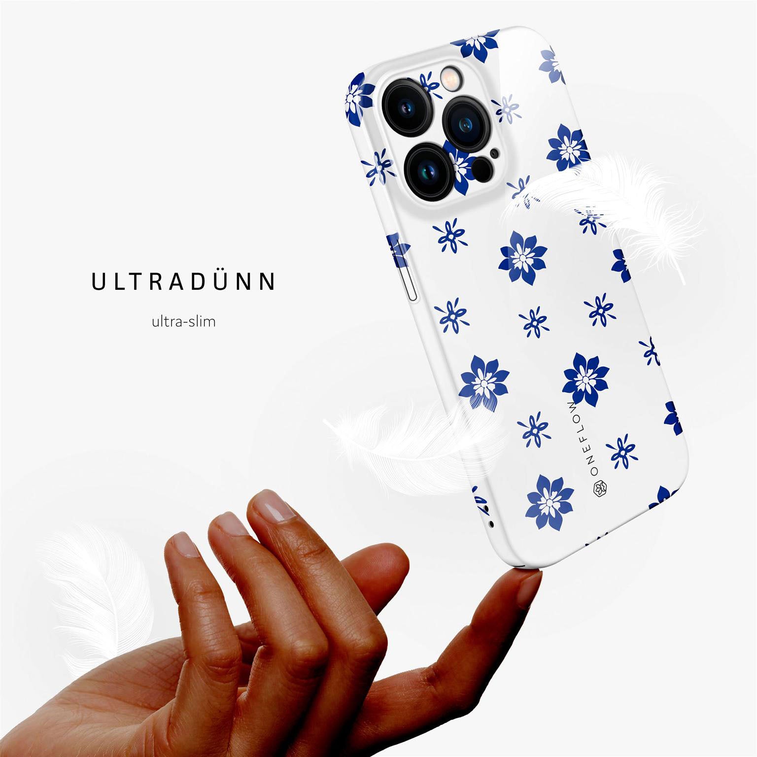 Splash Case für iPhone 15 Pro in der Farbe Porcelain Pop (Weiß)