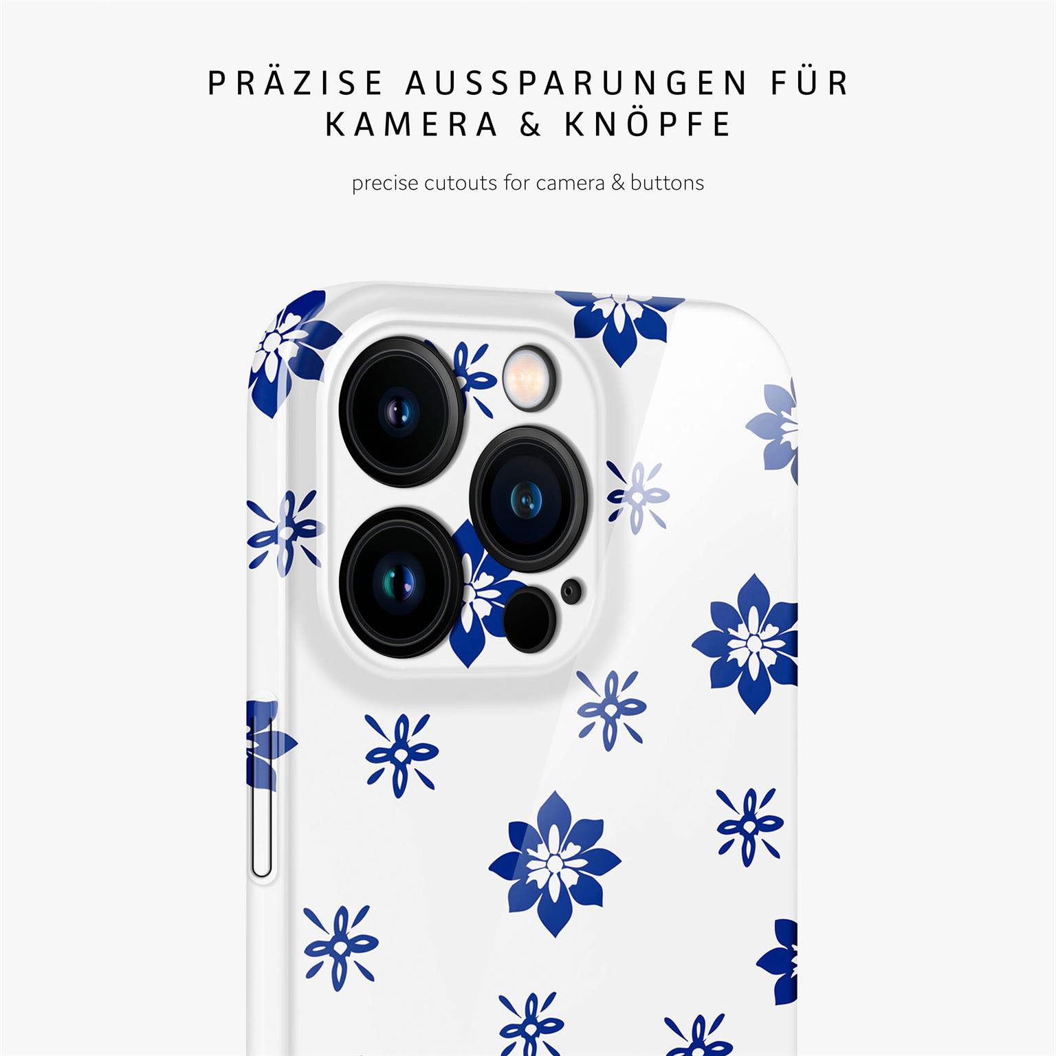 Splash Case für iPhone 15 Pro in der Farbe Porcelain Pop (Weiß)