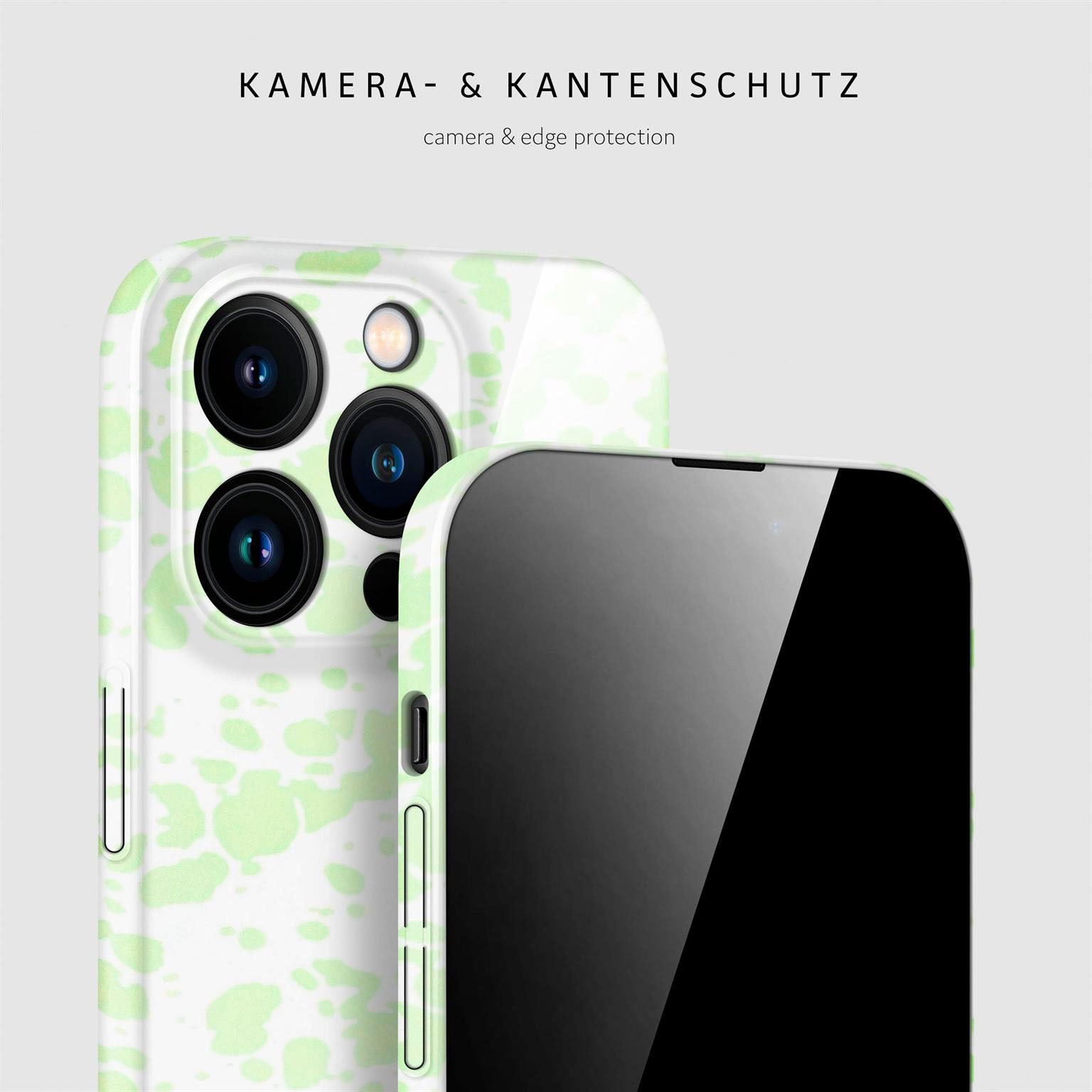 Splash Case für iPhone 15 Pro in der Farbe Mint Mirage (Grün)