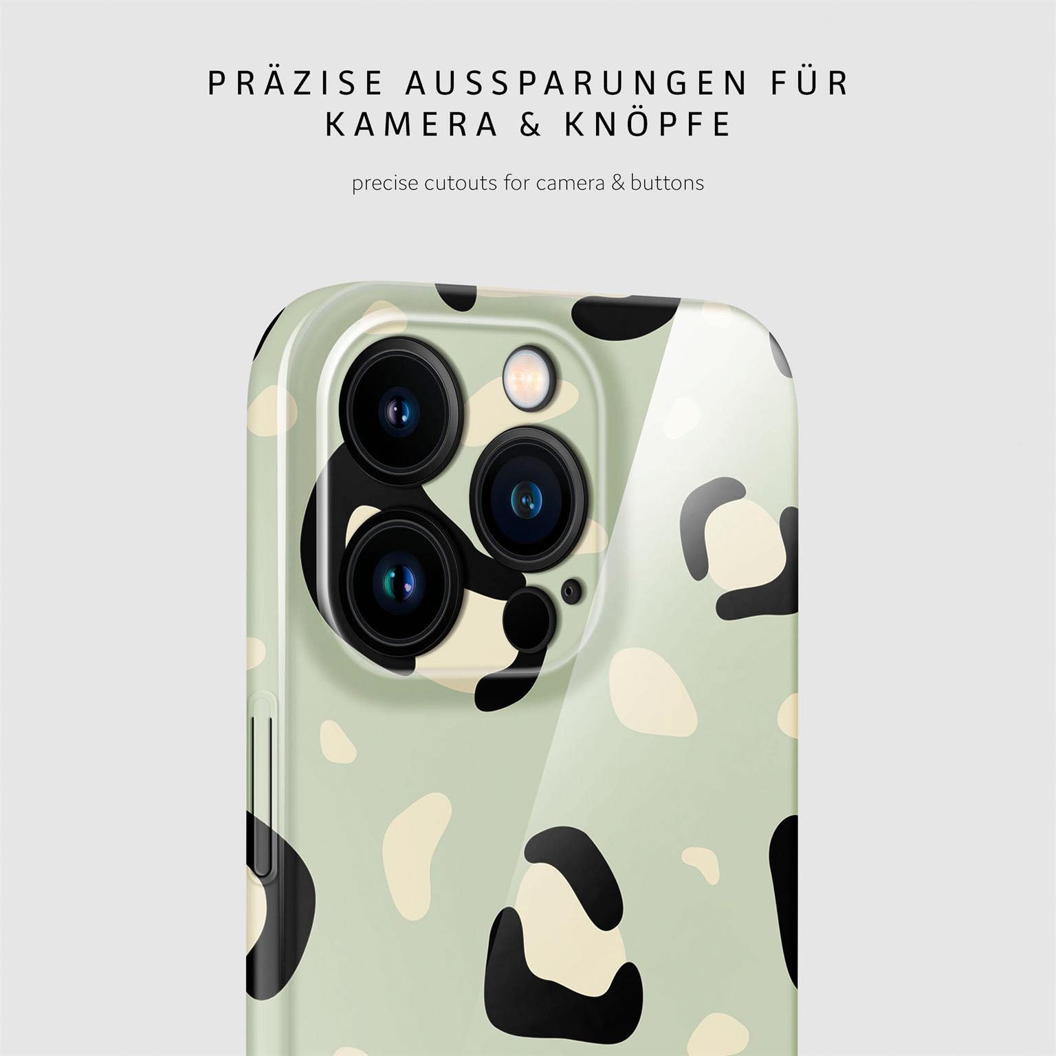 Splash Case für iPhone 15 Pro in der Farbe Wild Side (Grün)
