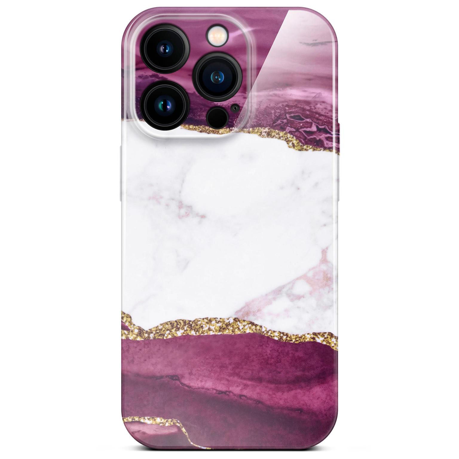 Bliss Cover für iPhone 15 Pro in der Farbe Velvet Kiss (Rosa / Pink)