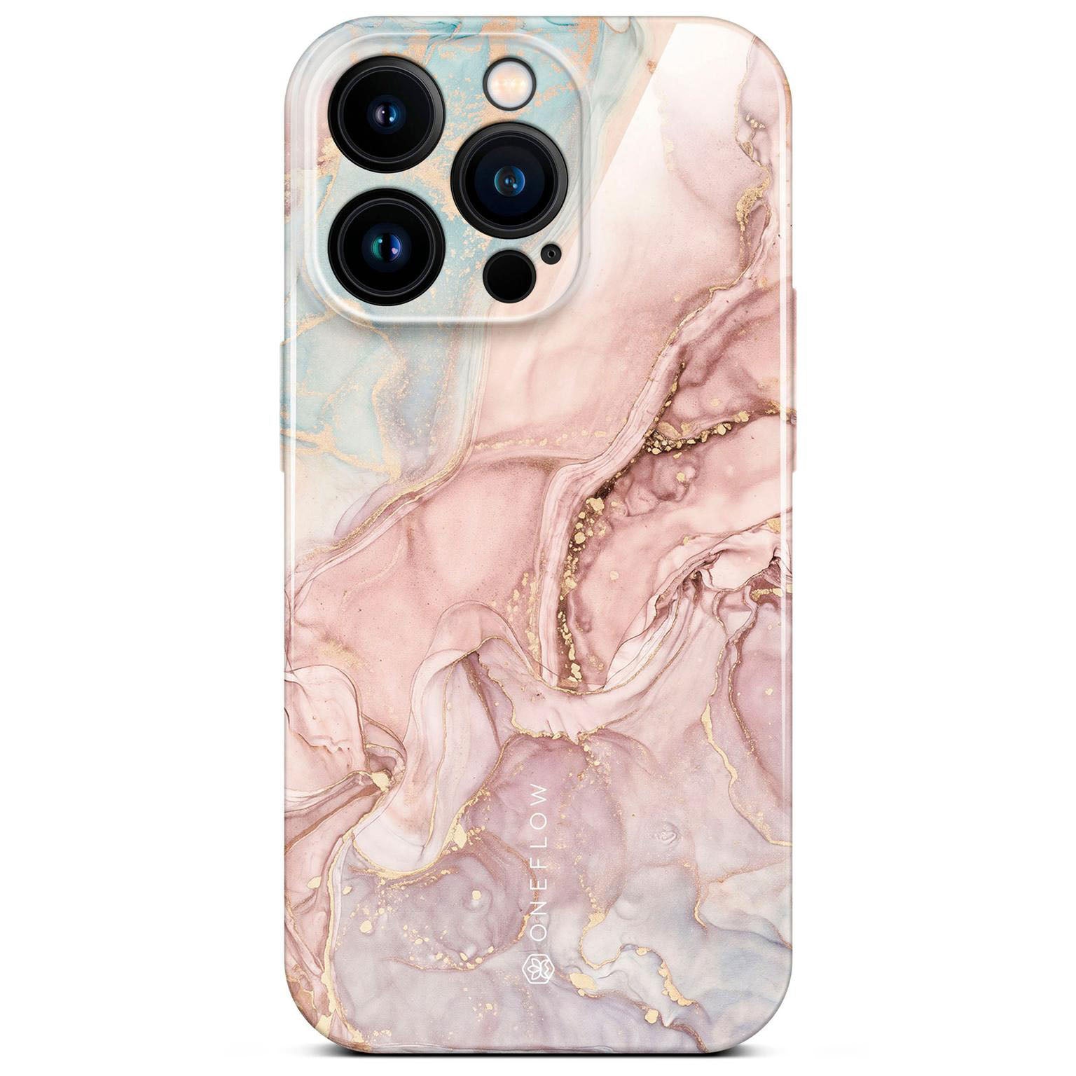 Bliss Cover für iPhone 15 Pro in der Farbe Rose Serenity (Rosa / Pink)