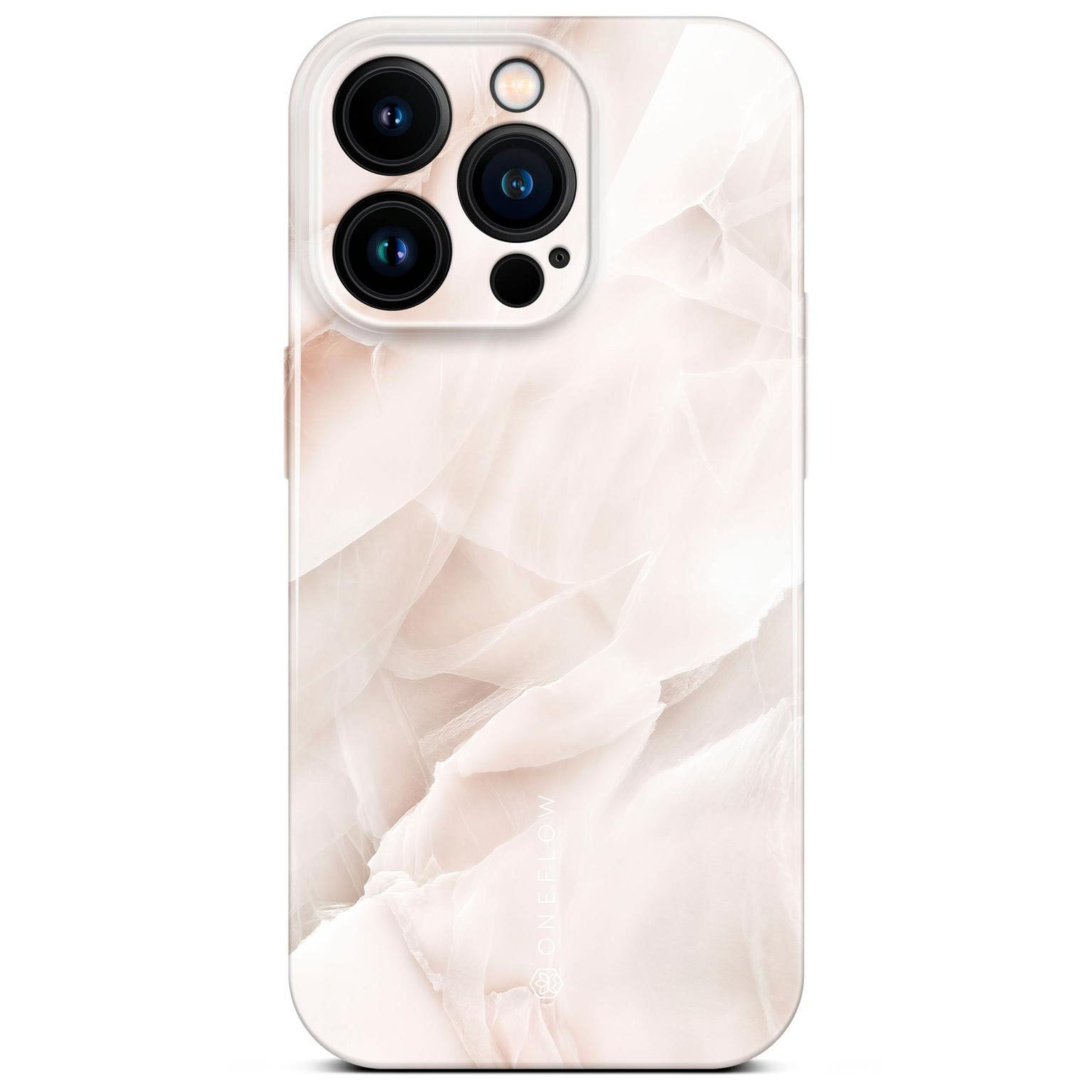 Bliss Cover für iPhone 15 Pro in der Farbe Soft Blush (Braun / Beige)