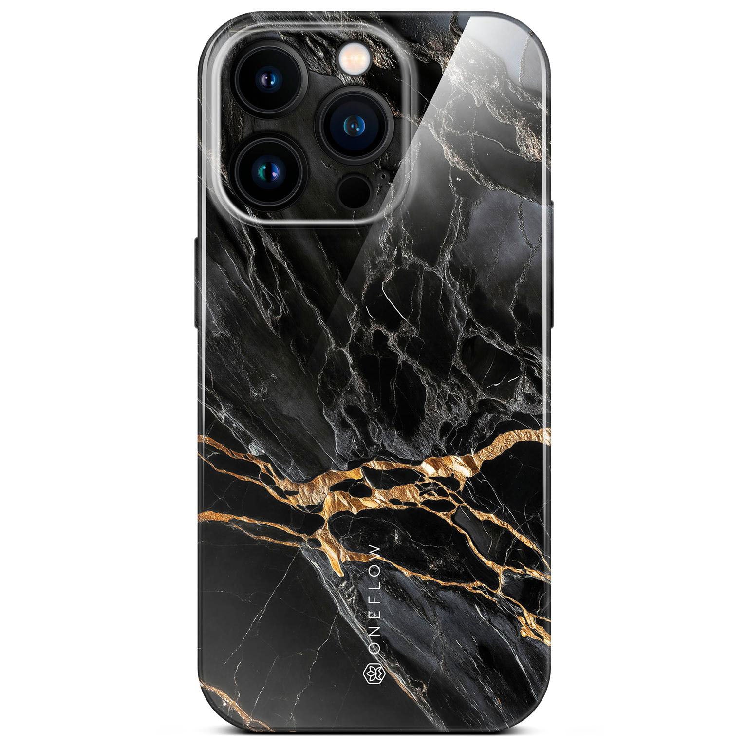 Bliss Cover für iPhone 15 Pro in der Farbe Black Mirage (Schwarz)