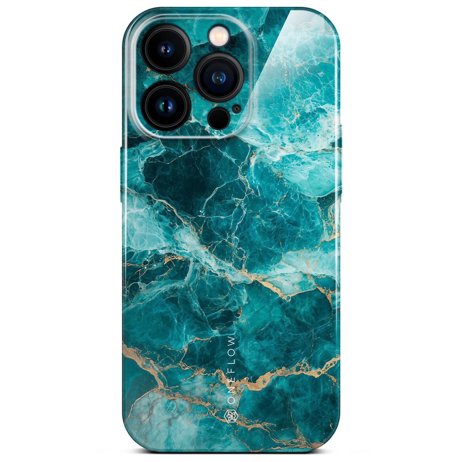 Bliss Cover für iPhone 15 Pro in der Farbe Aqua Prism (Blau)
