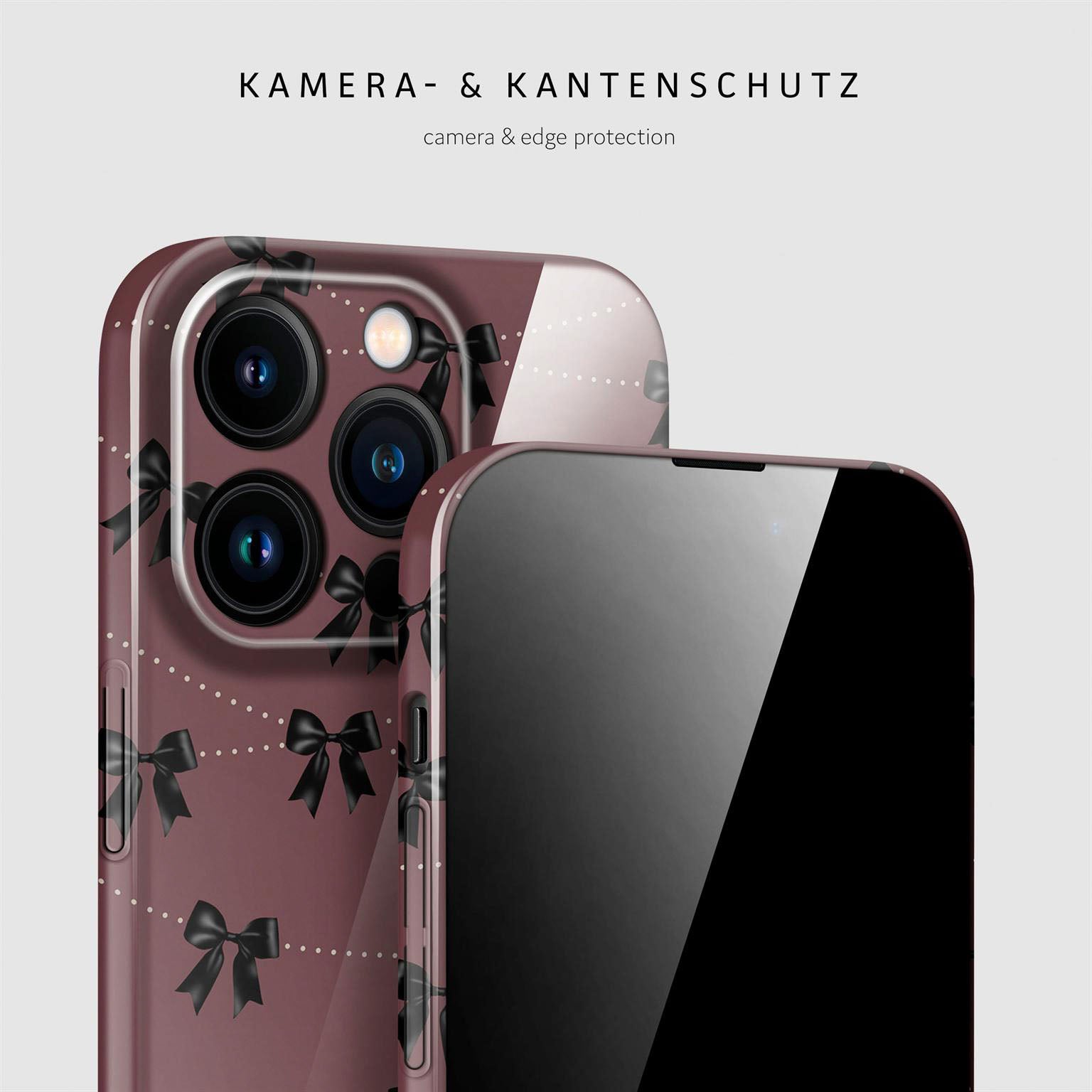 Splash Case für iPhone 15 Pro in der Farbe Parisian Kiss (Rot)